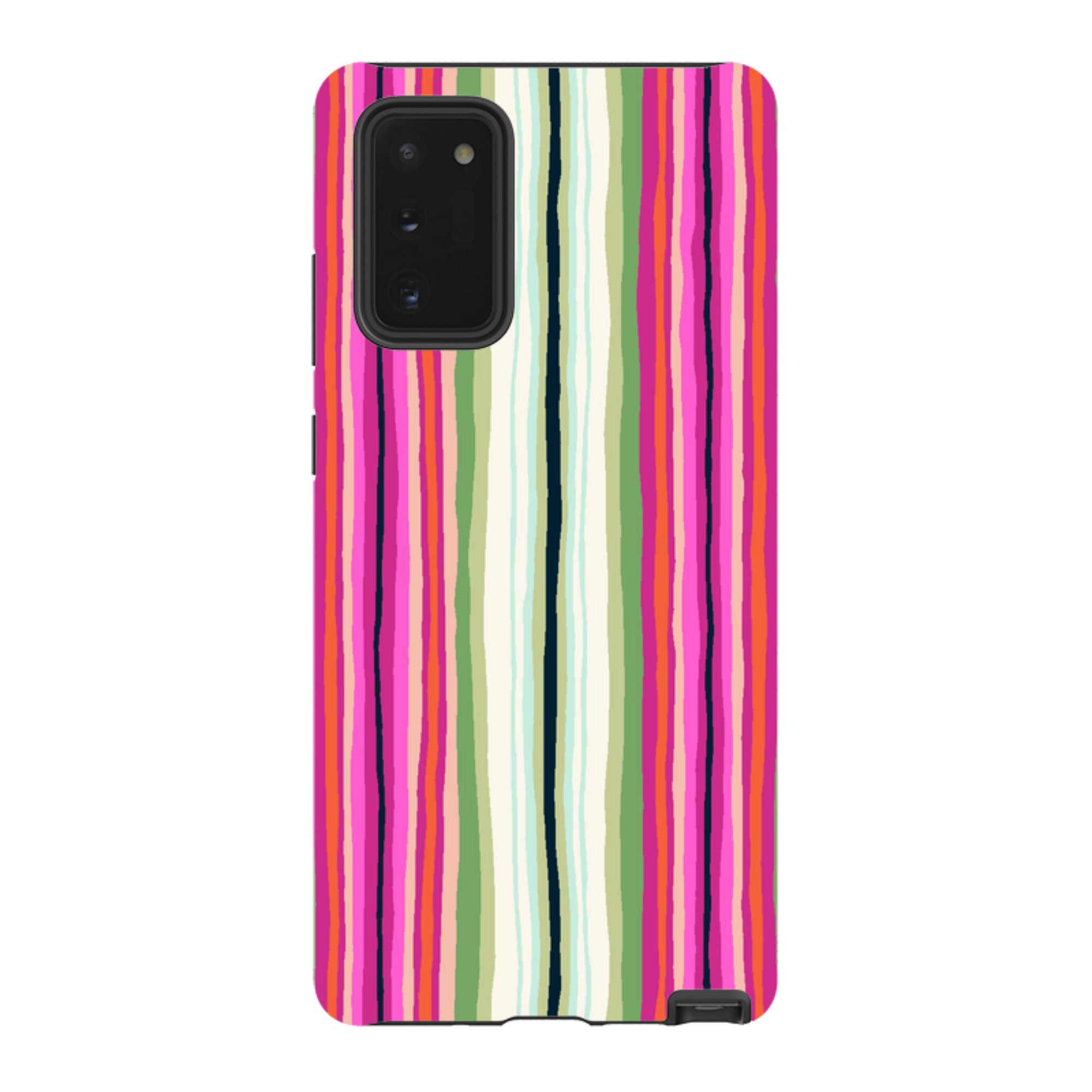 Samsung Tough Case - Atelier Stripe Windflower By Sarah Campbell