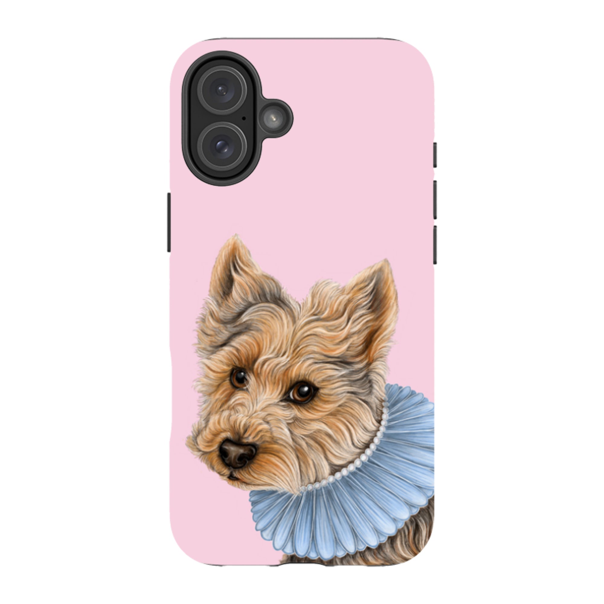iPhone Tough Case - Yorkie 2 By Catherine Rowe