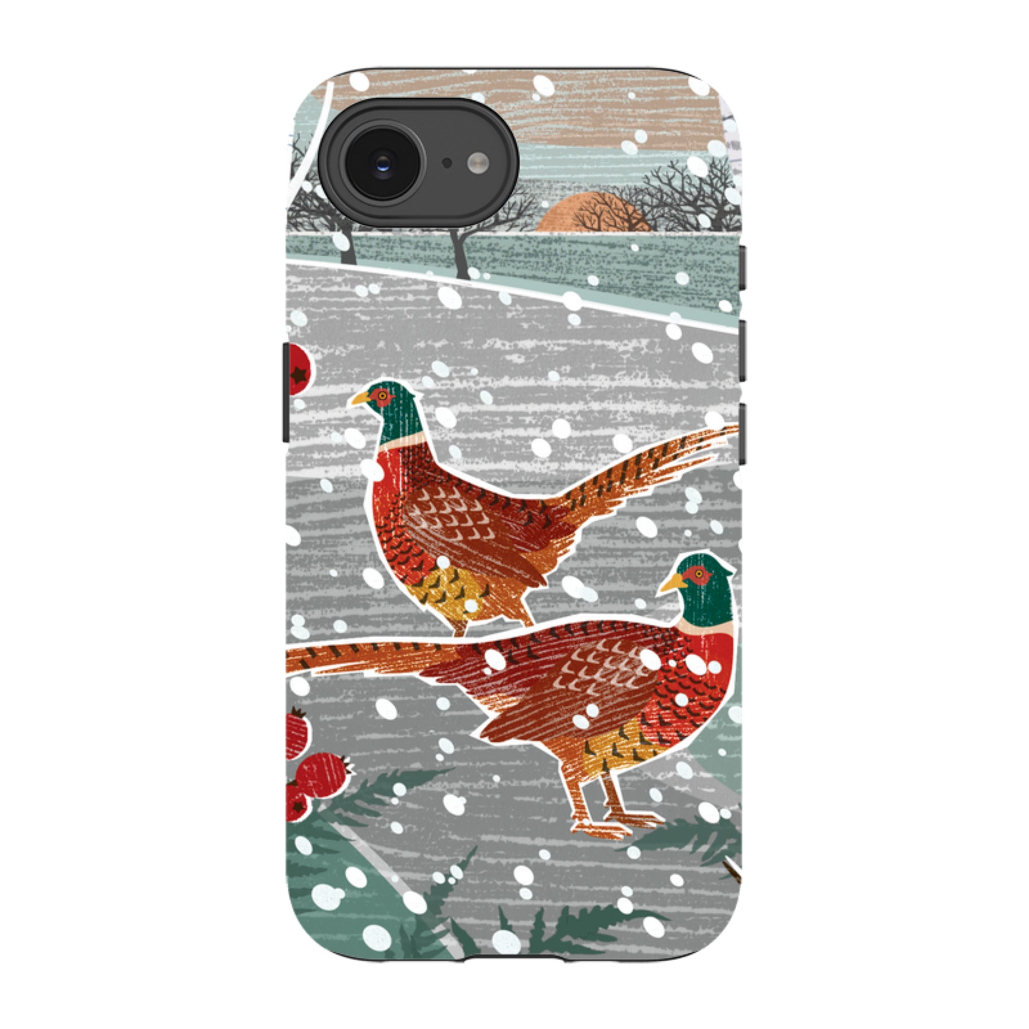 iPhone Tough Case - Snowy Day By Liane Payne