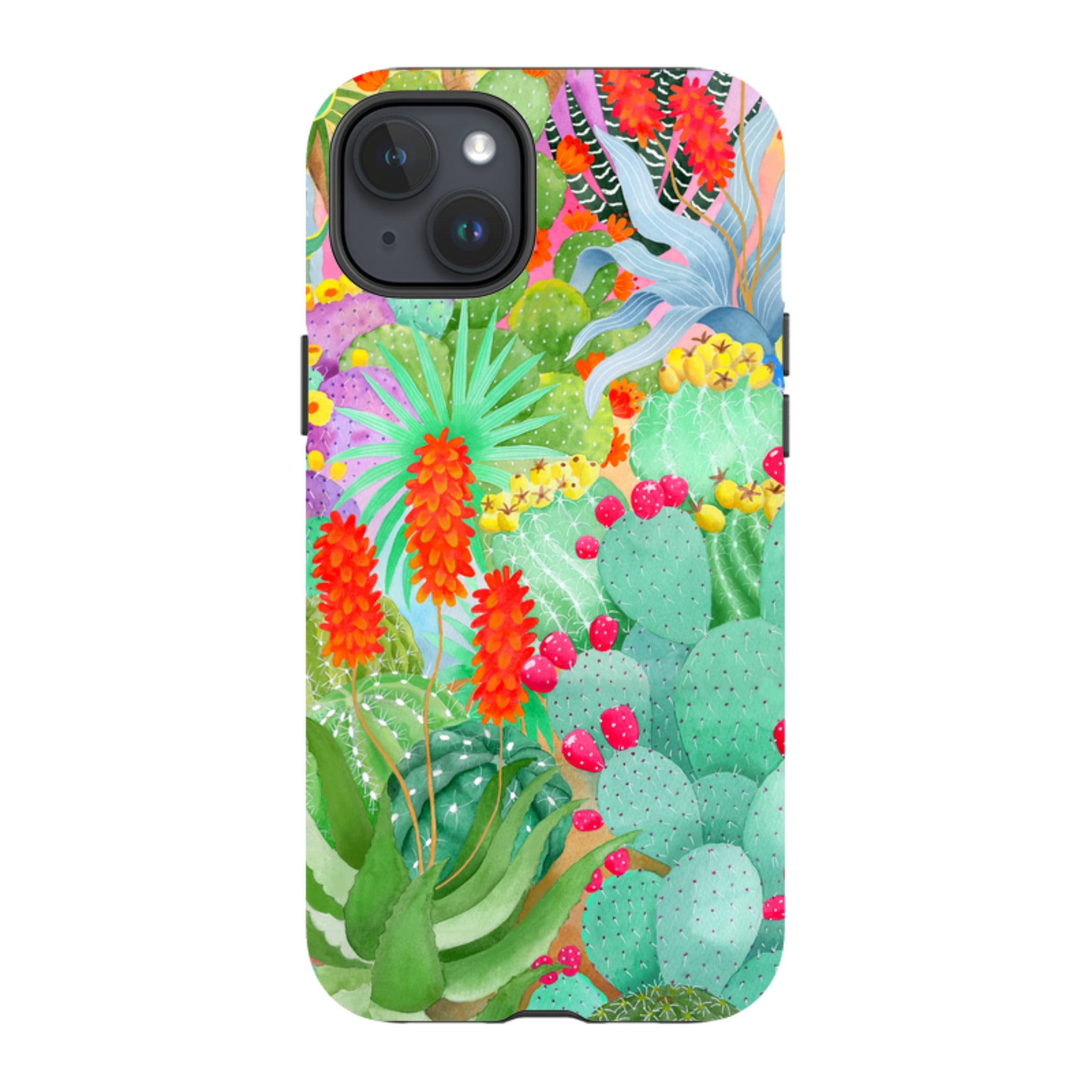 iPhone MagSafe Tough Case -  Cactus By Bex Parkin