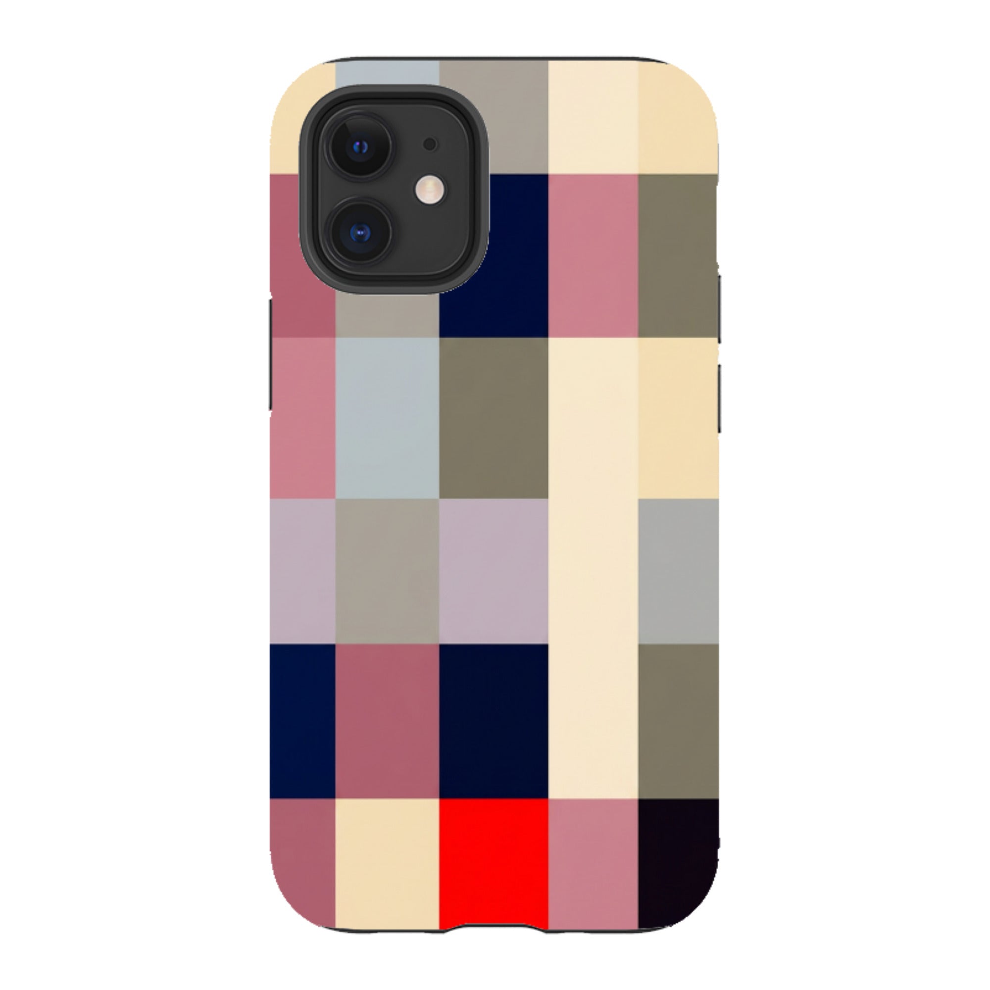 iPhone Tough Case - Retro Plaid