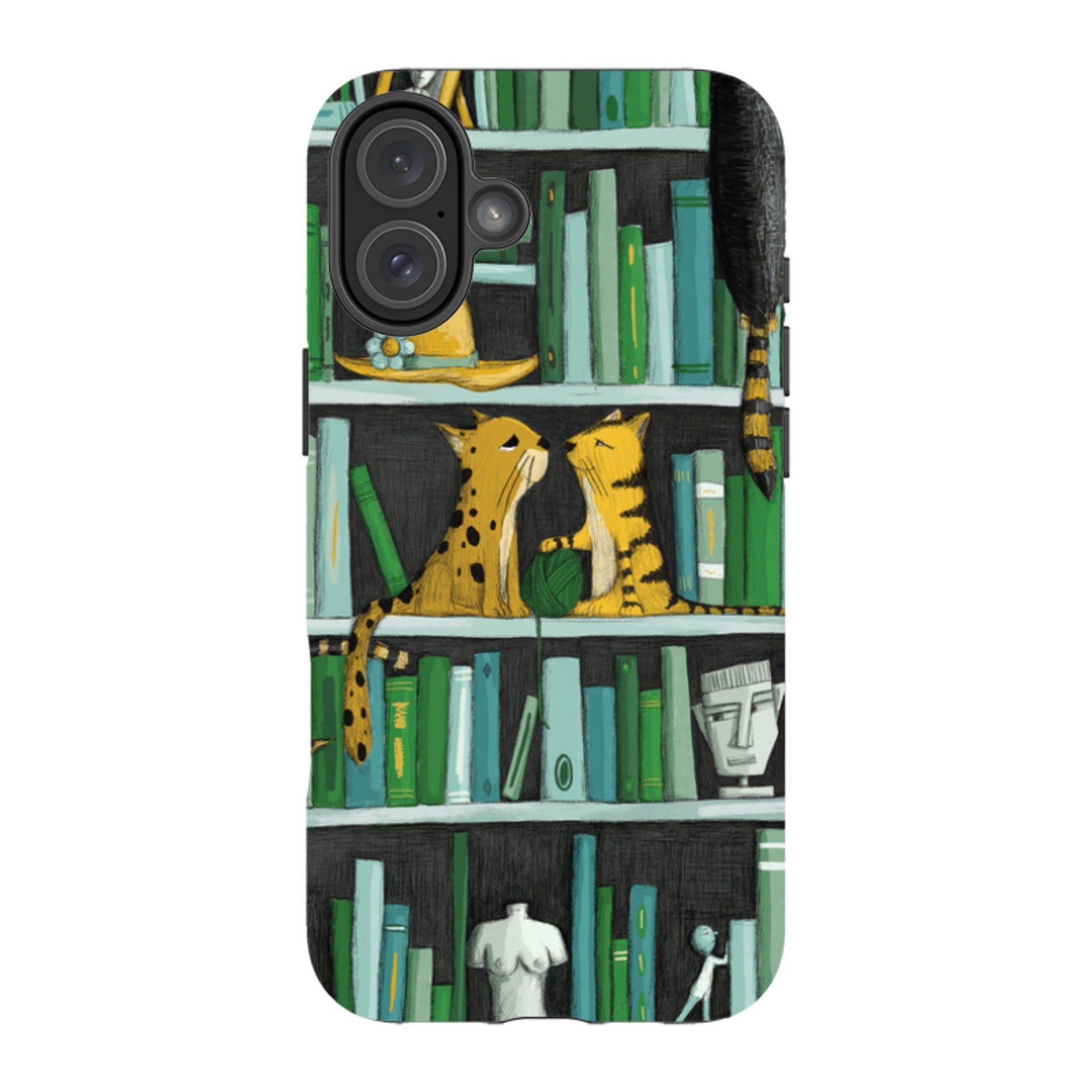 iPhone MagSafe Tough Case - Library Friends By Maja Lindberg