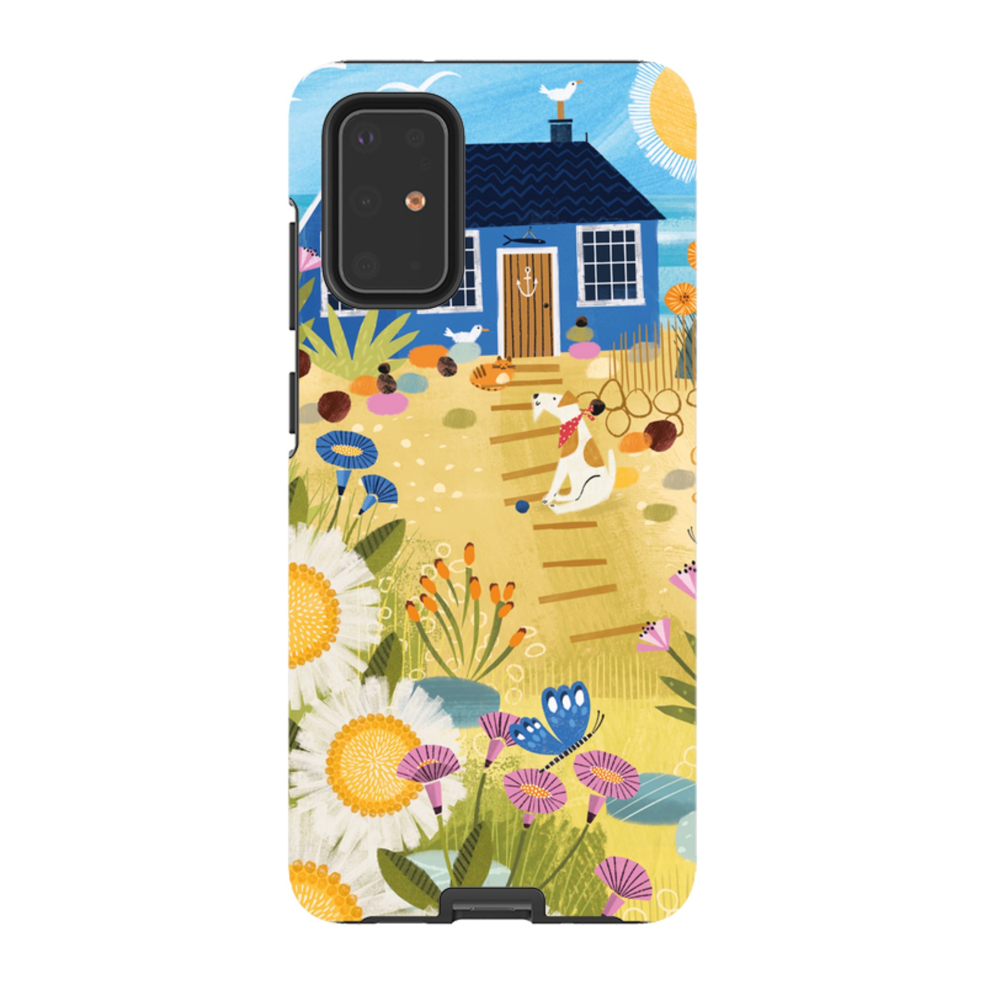 Samsung Tough  Case - Beach House By Ali Brookes