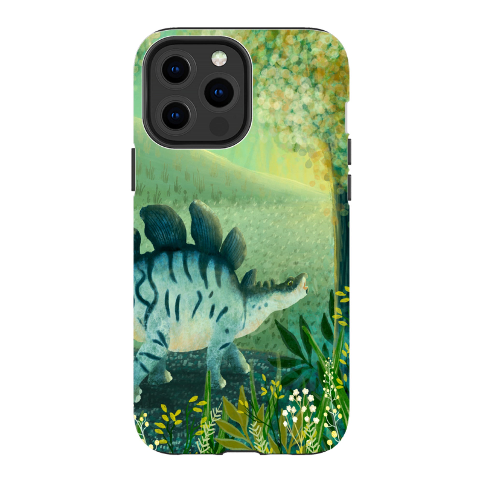 iPhone MagSafe Tough Case - Dino Park By Katherine Quinn