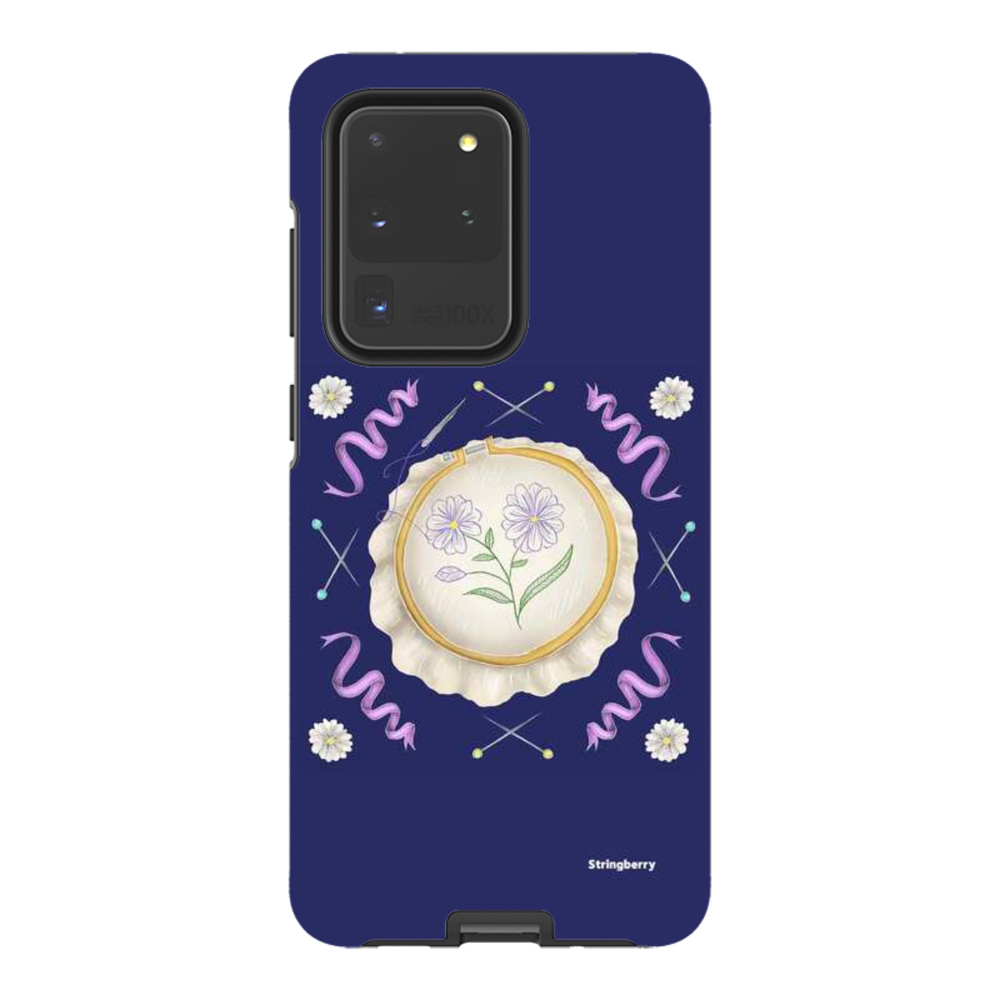 Samsung Tough Case - Daisy Needlework By Catherine Rowe