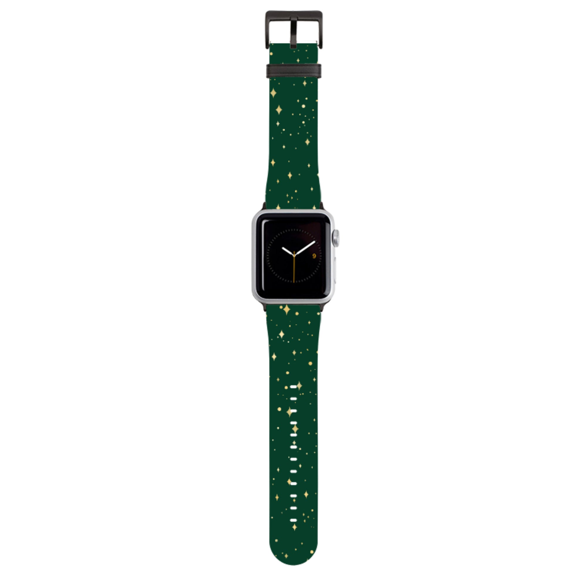 Forest Green Cosmos Apple Watch Strap
