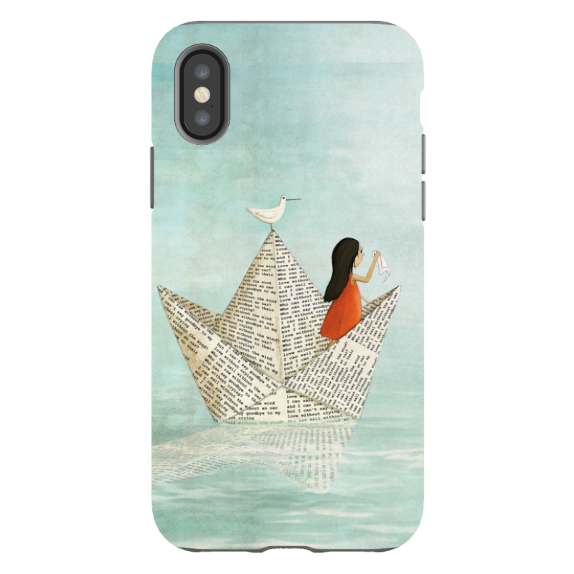 iPhone Tough Case - Sail Without A Wind By Maja Lindberg