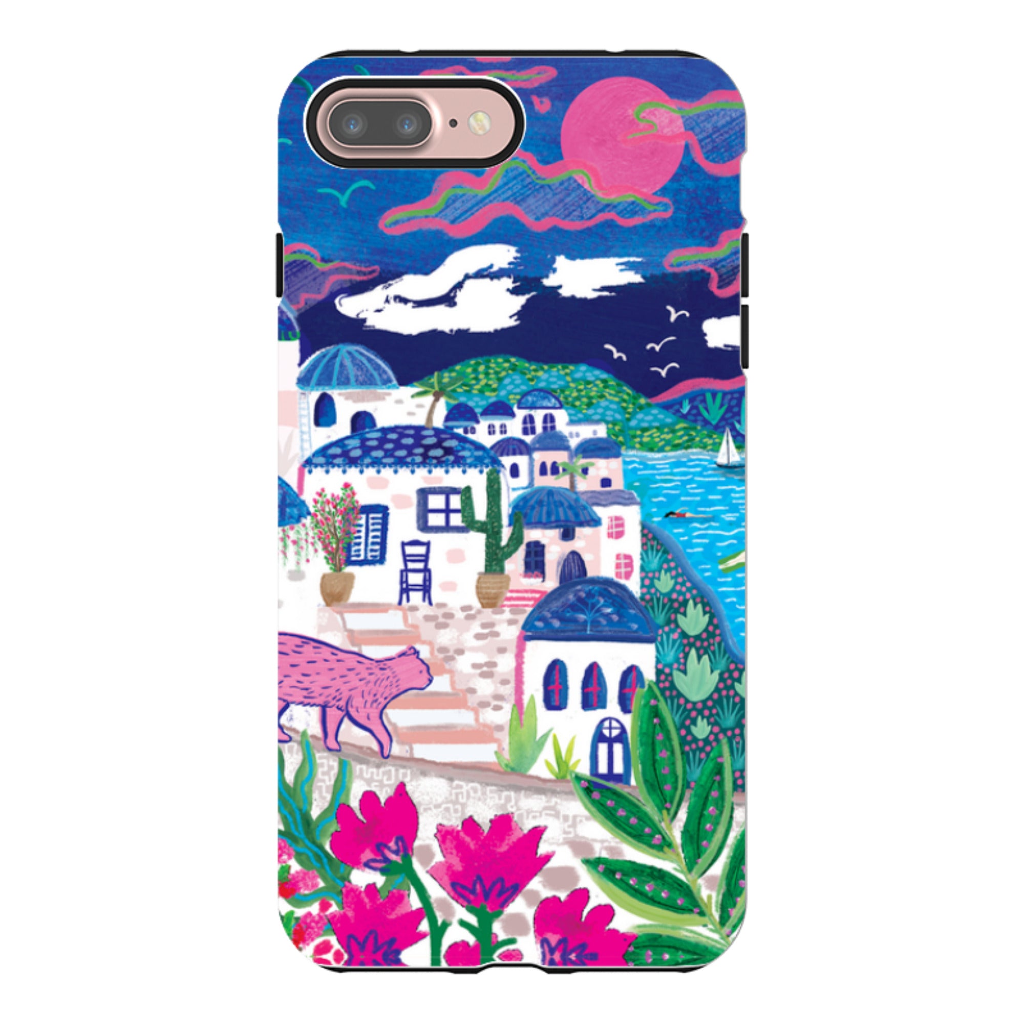 iPhone Tough Case - Sapphire Seas III By Emma Frances Grant