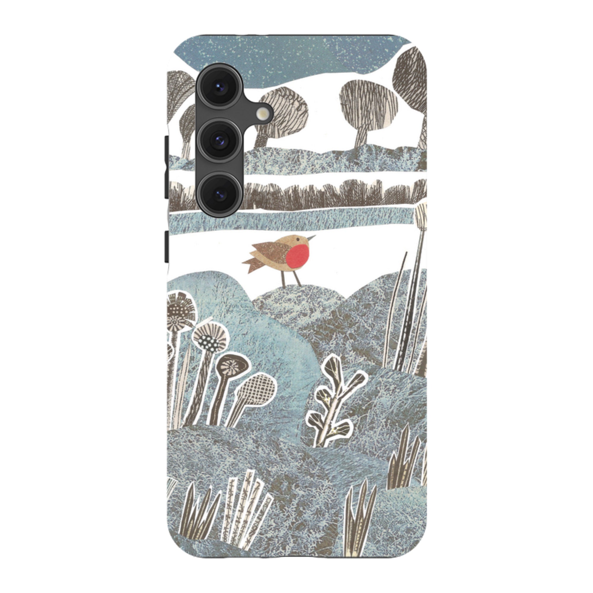Samsung Tough Case - Frost Robin By Jane Robbins