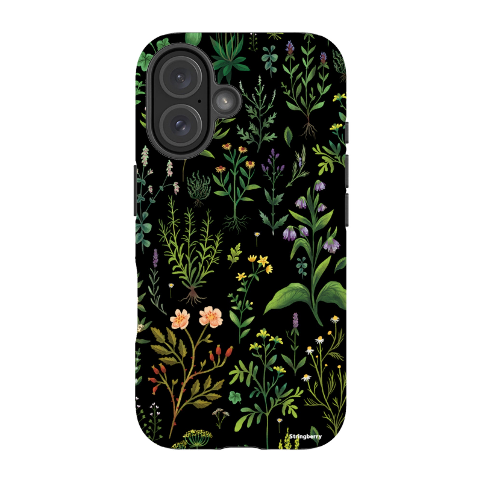 iPhone Tough Case - Medieval Herbal By Anna Stead