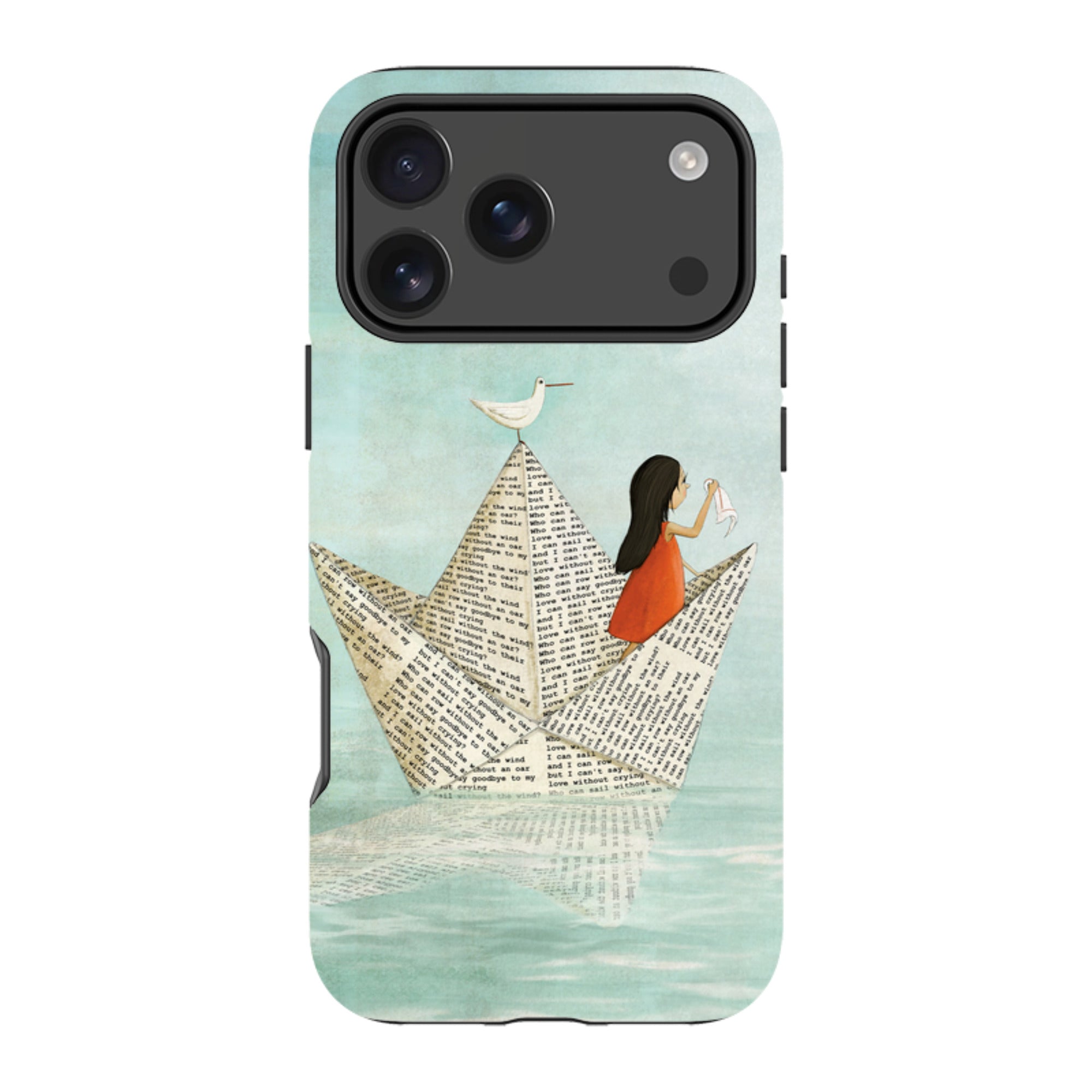 iPhone Tough Case - Sail Without A Wind By Maja Lindberg