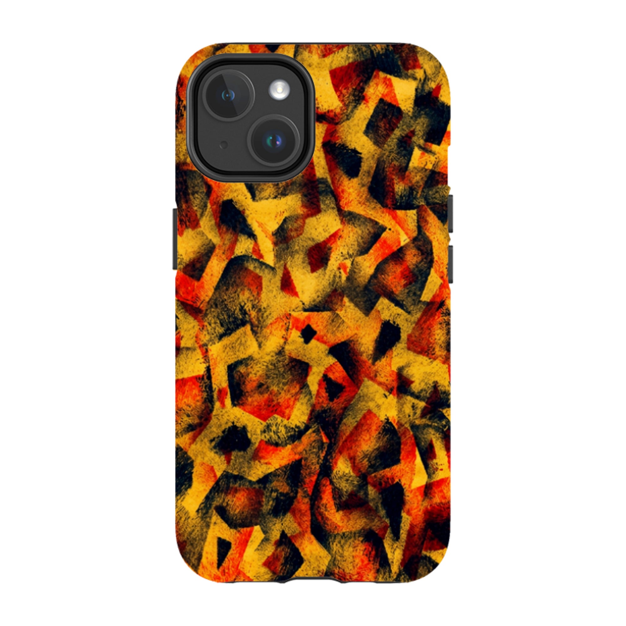 iPhone MagSafe Tough Case - Abstract Cubism