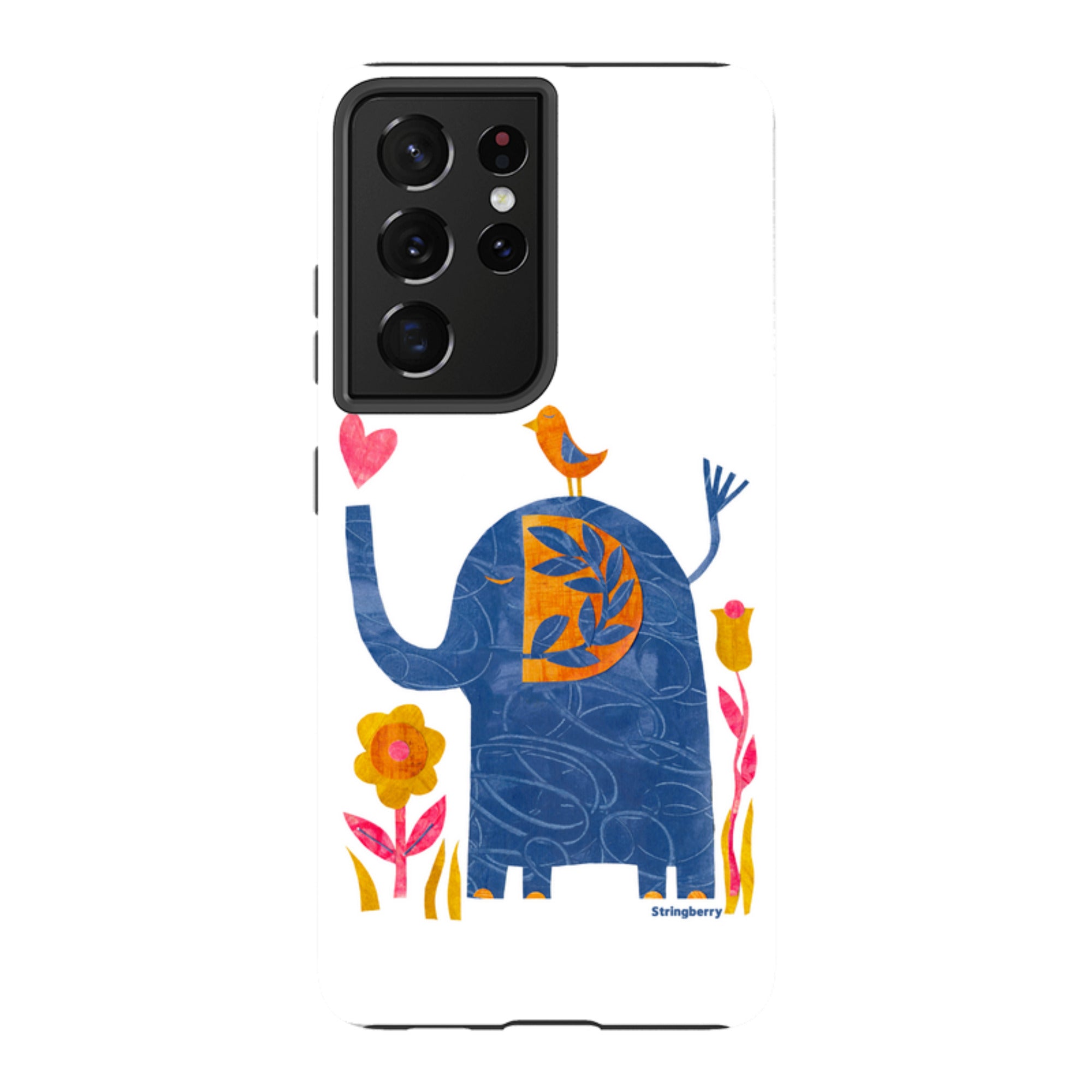 Samsung Tough Case - Elephant In Love By Tracey English