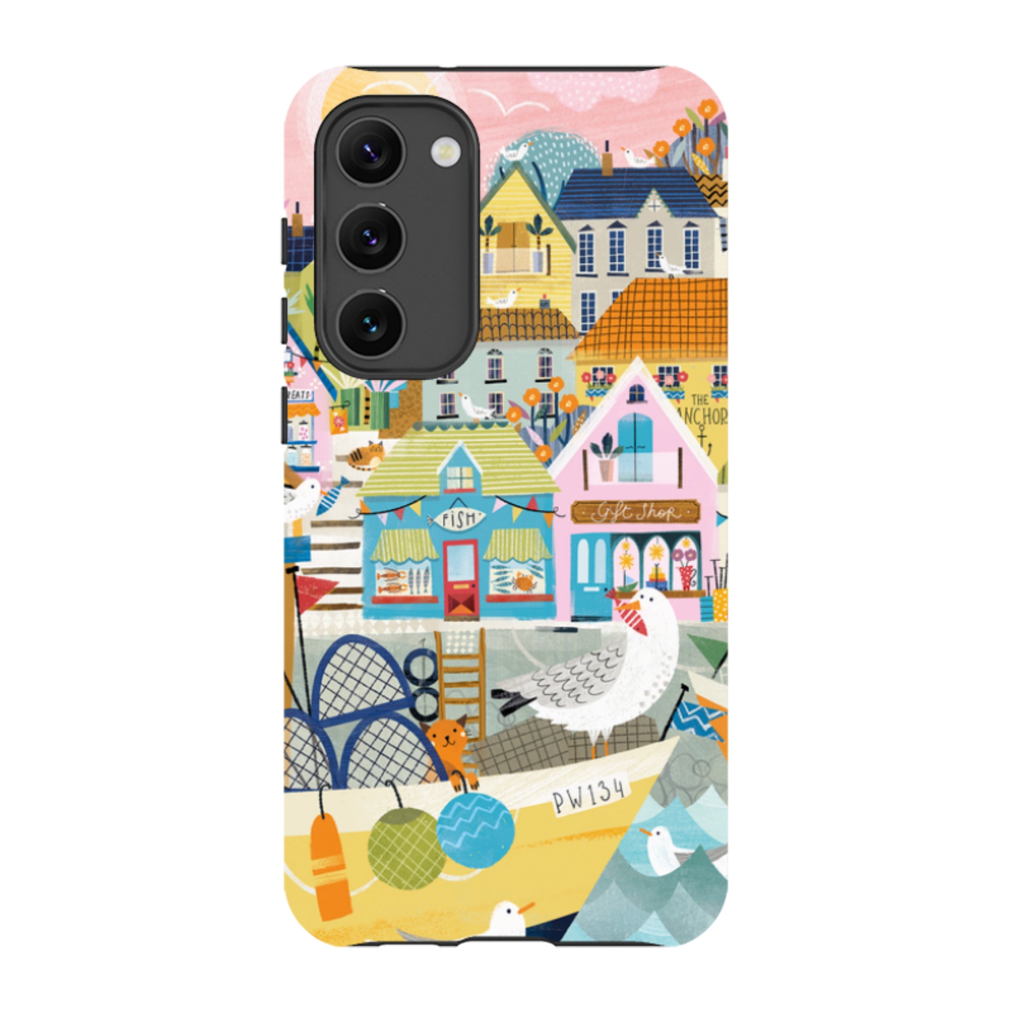 Samsung Tough  Case - Harbour 2 By Ali Brookes