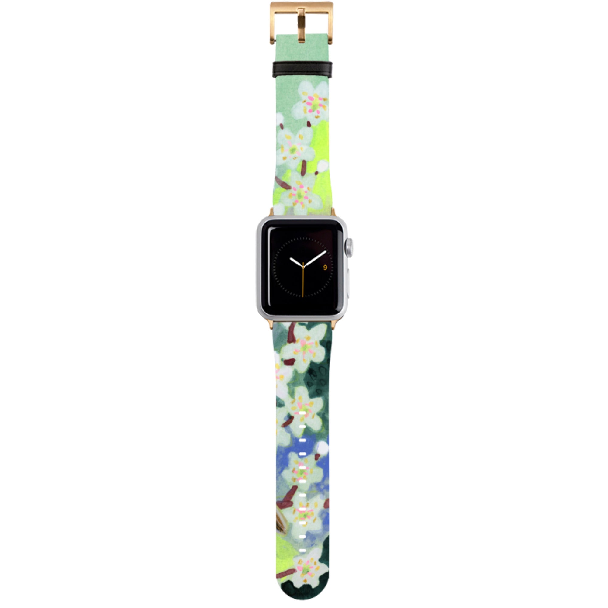 Blackthorn In The Valley Apple Watch Strap By Lee Foster Wilson
