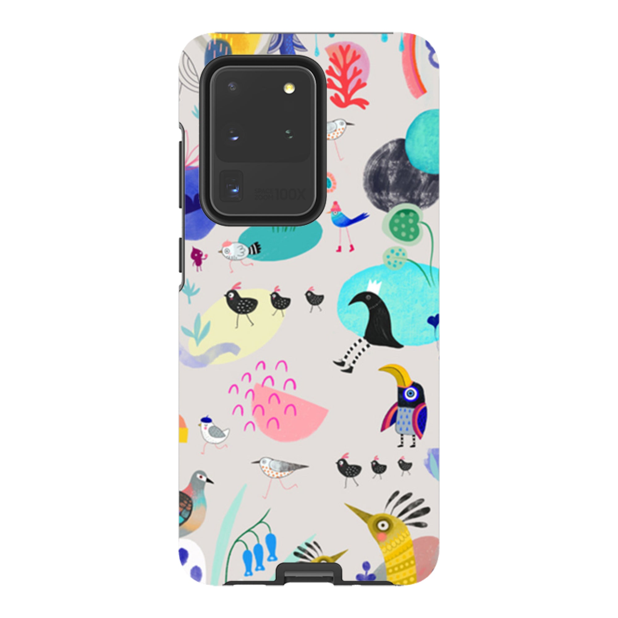 Samsung Tough Case - Crazybird By Mia Underwood