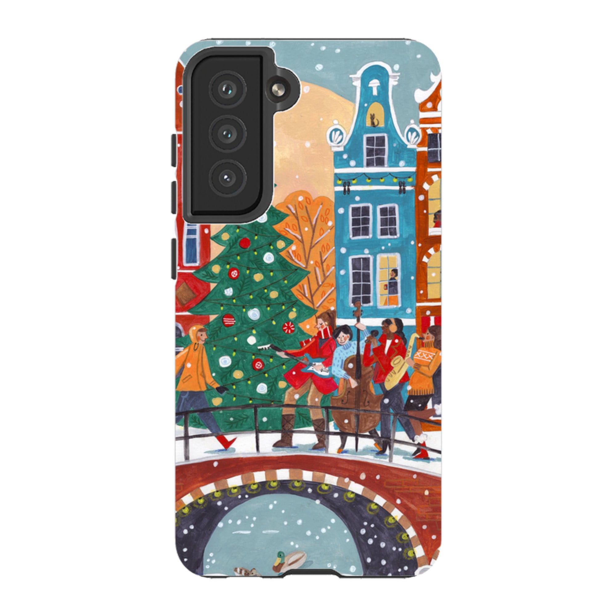 Samsung Tough Case - Christmas Music Amsterdam By Caroline Bonne Muller