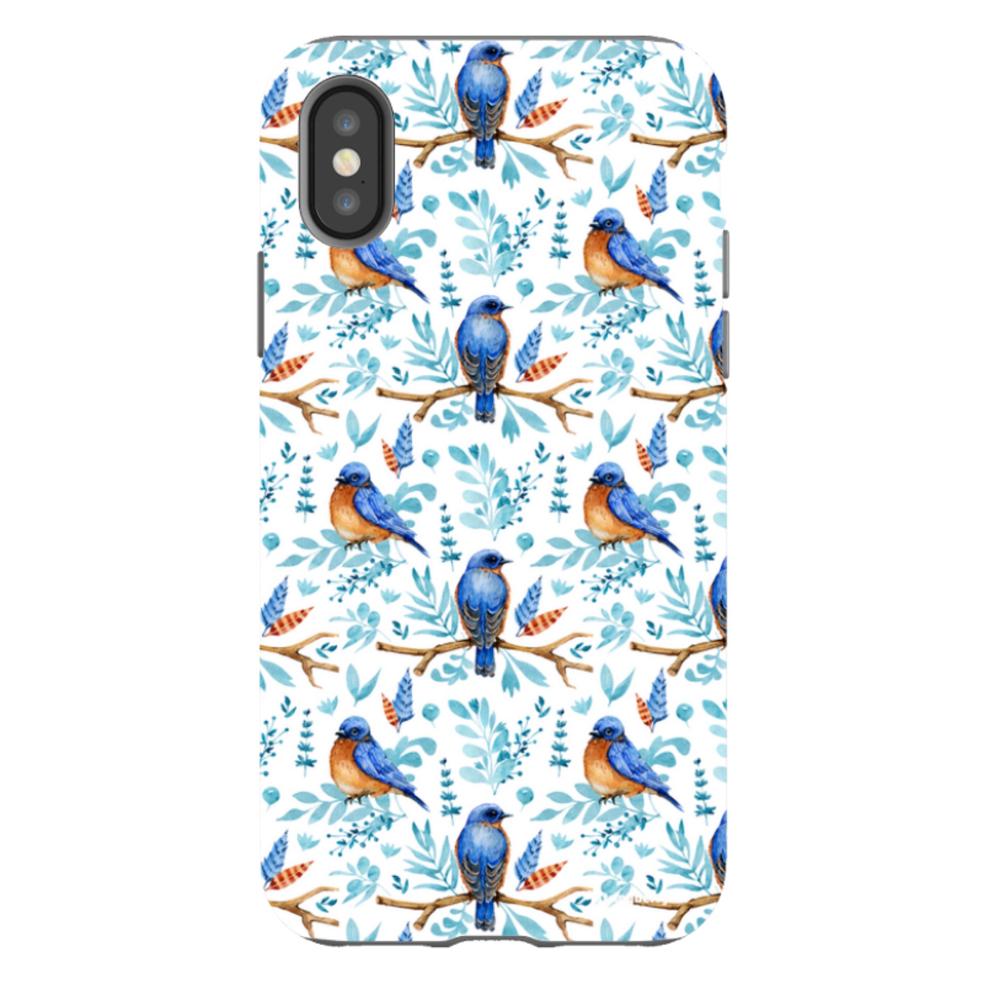 iPhone Tough Case - Bluebirds