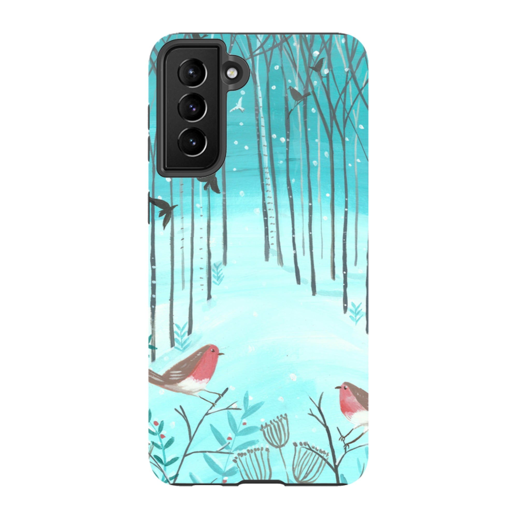 Samsung Tough Case - Winter Forest By Mary Stubberfield
