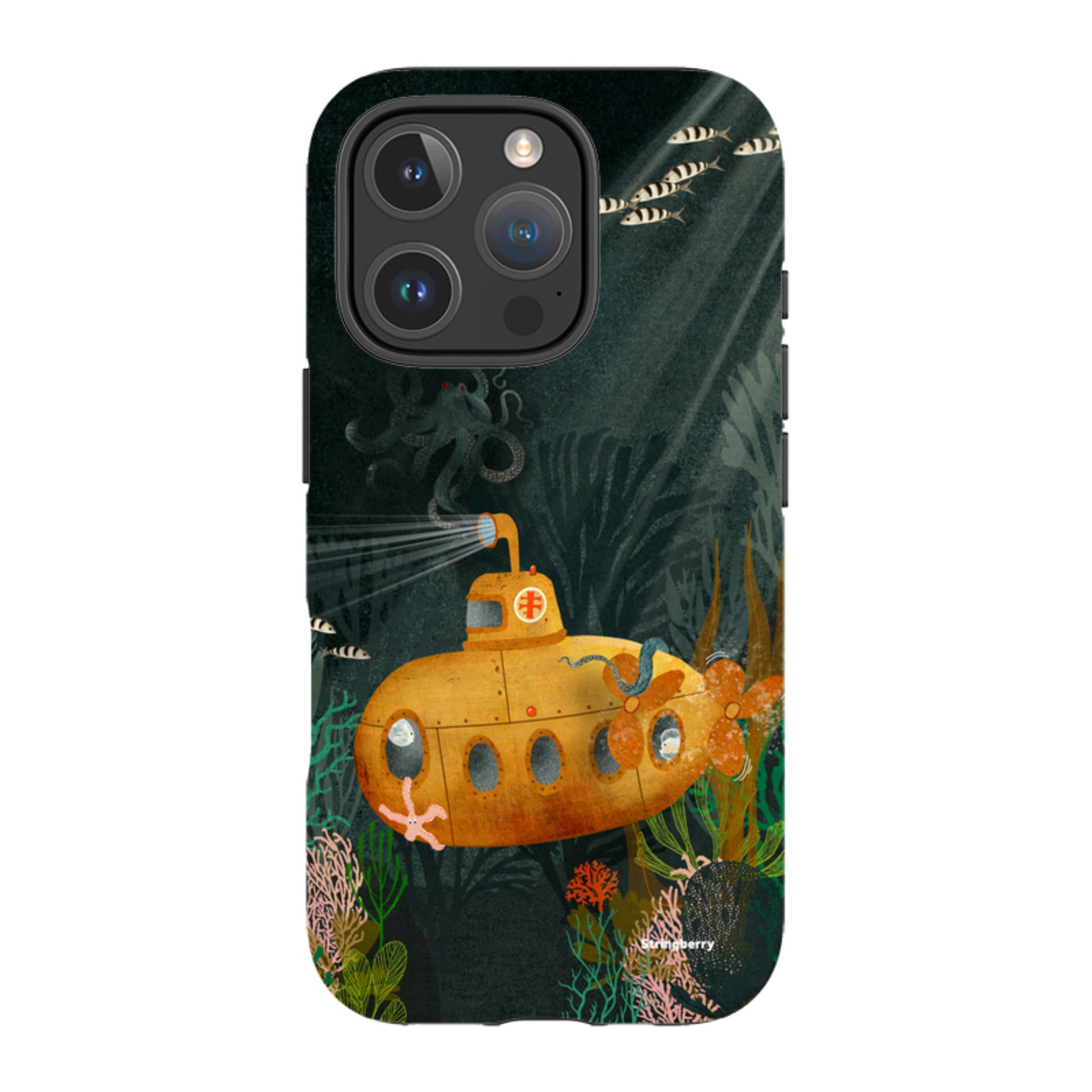 iPhone MagSafe Tough Case - Submarine By Katherine Quinn
