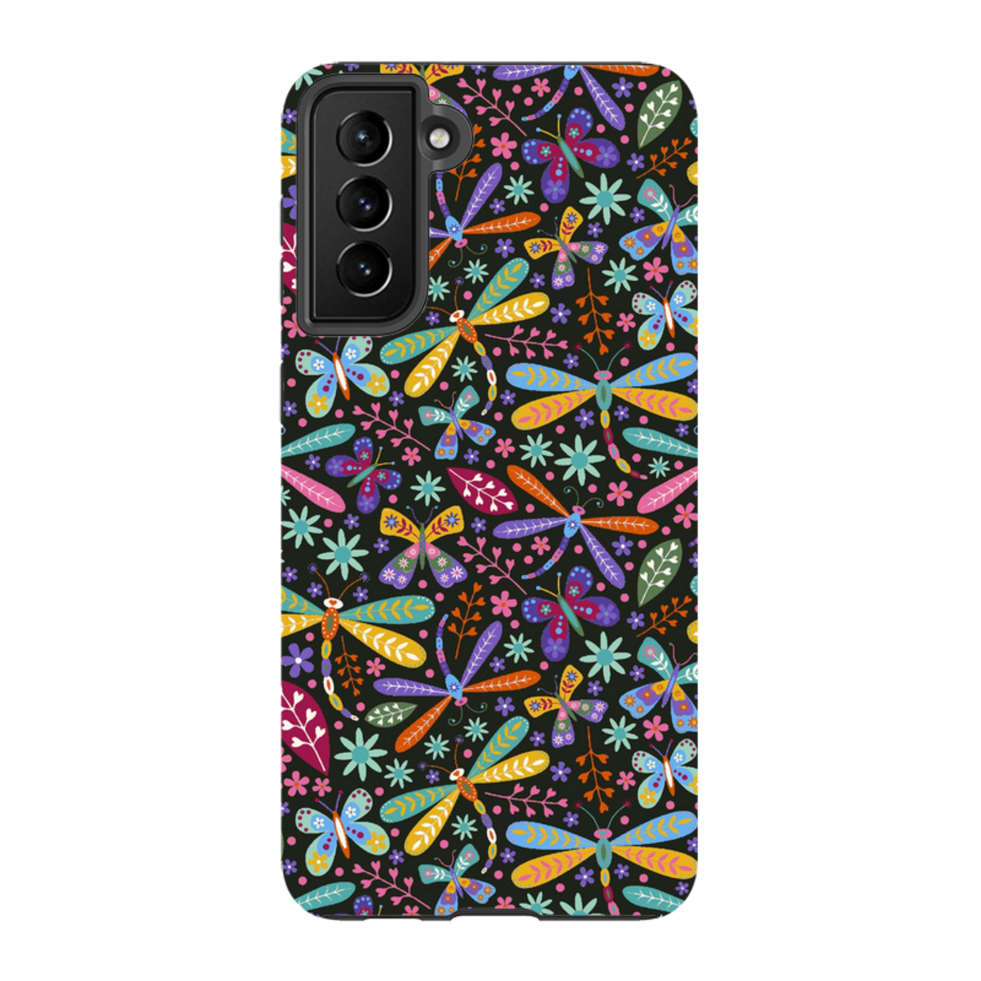 Samsung Tough Case - Dragon Flies Multi By Suzy Taylor
