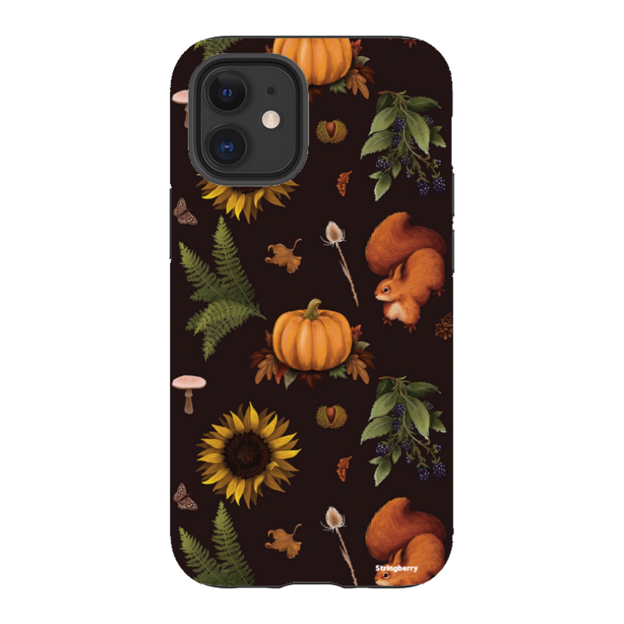 iPhone Tough Case - Autumn Pattern I By Anna Stead