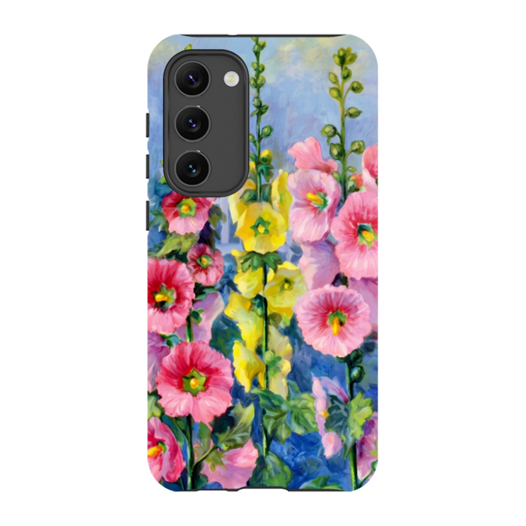 Samsung Tough Case - Hollyhock Garden