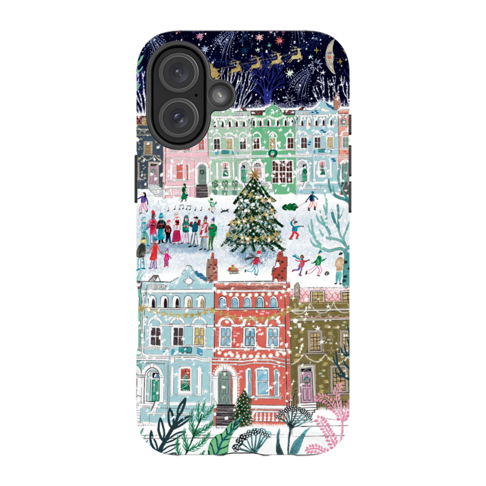 iPhone Tough Case - Winter In Notting Hill By Emma Frances Grant