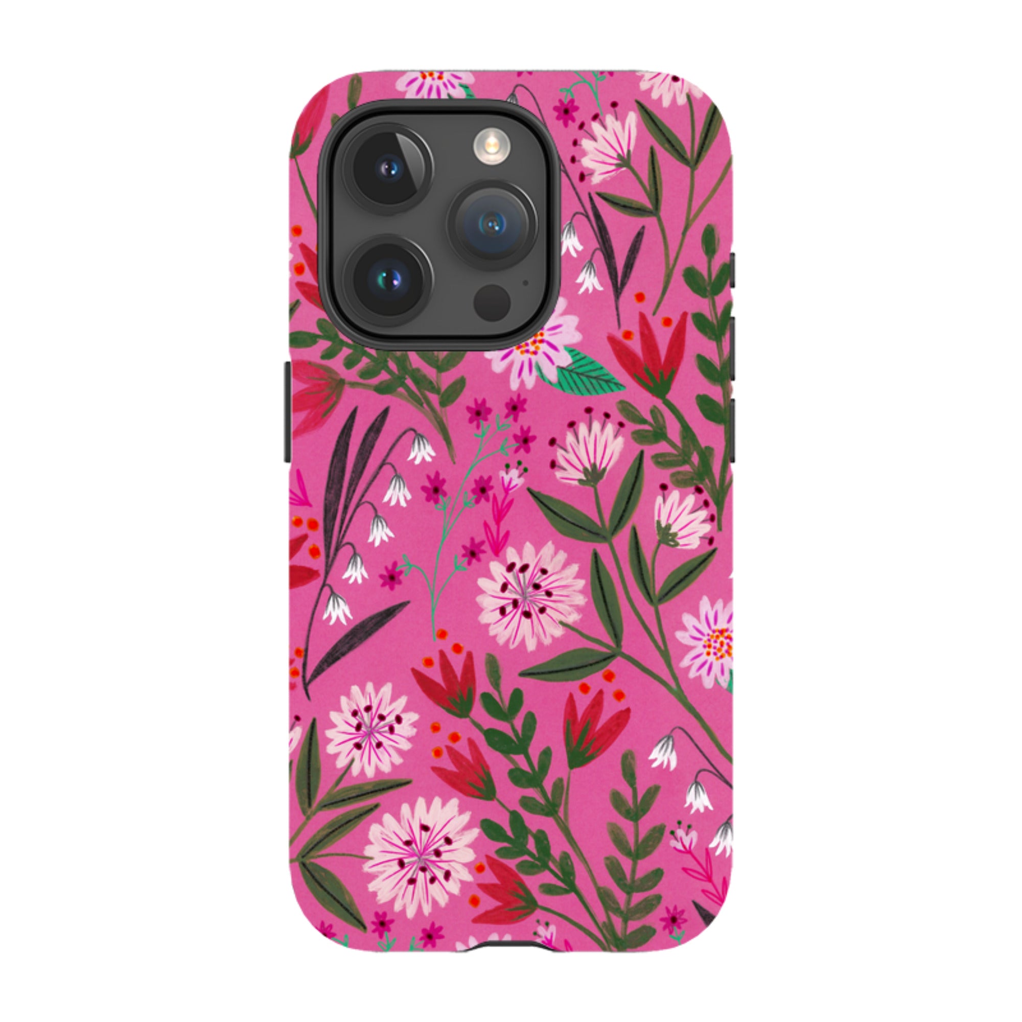 iPhone Tough Case - Pink Sunset By Lee Foster Wilson
