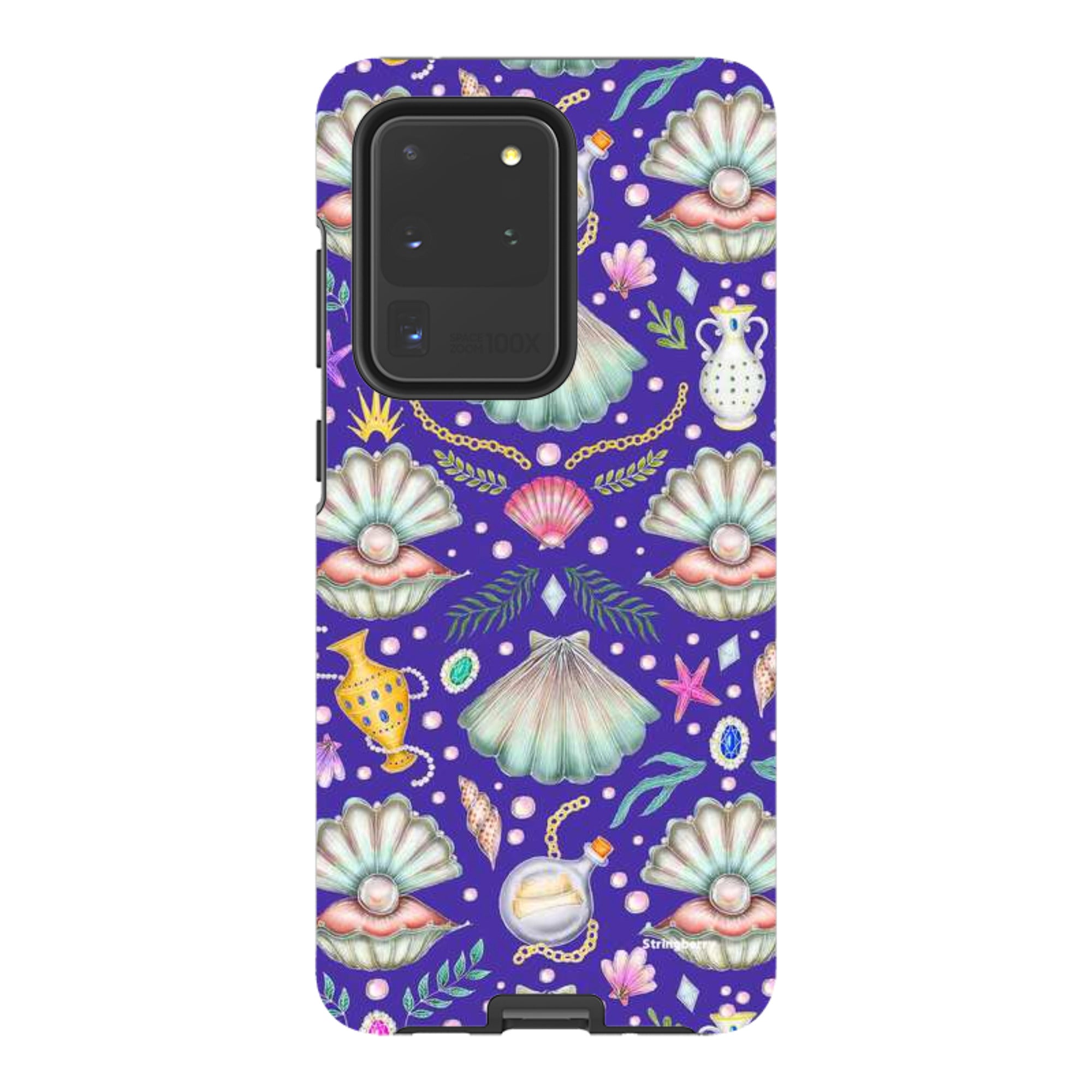 Samsung Tough Case - Pearl's Fantasy Indigo By Catherine Rowe