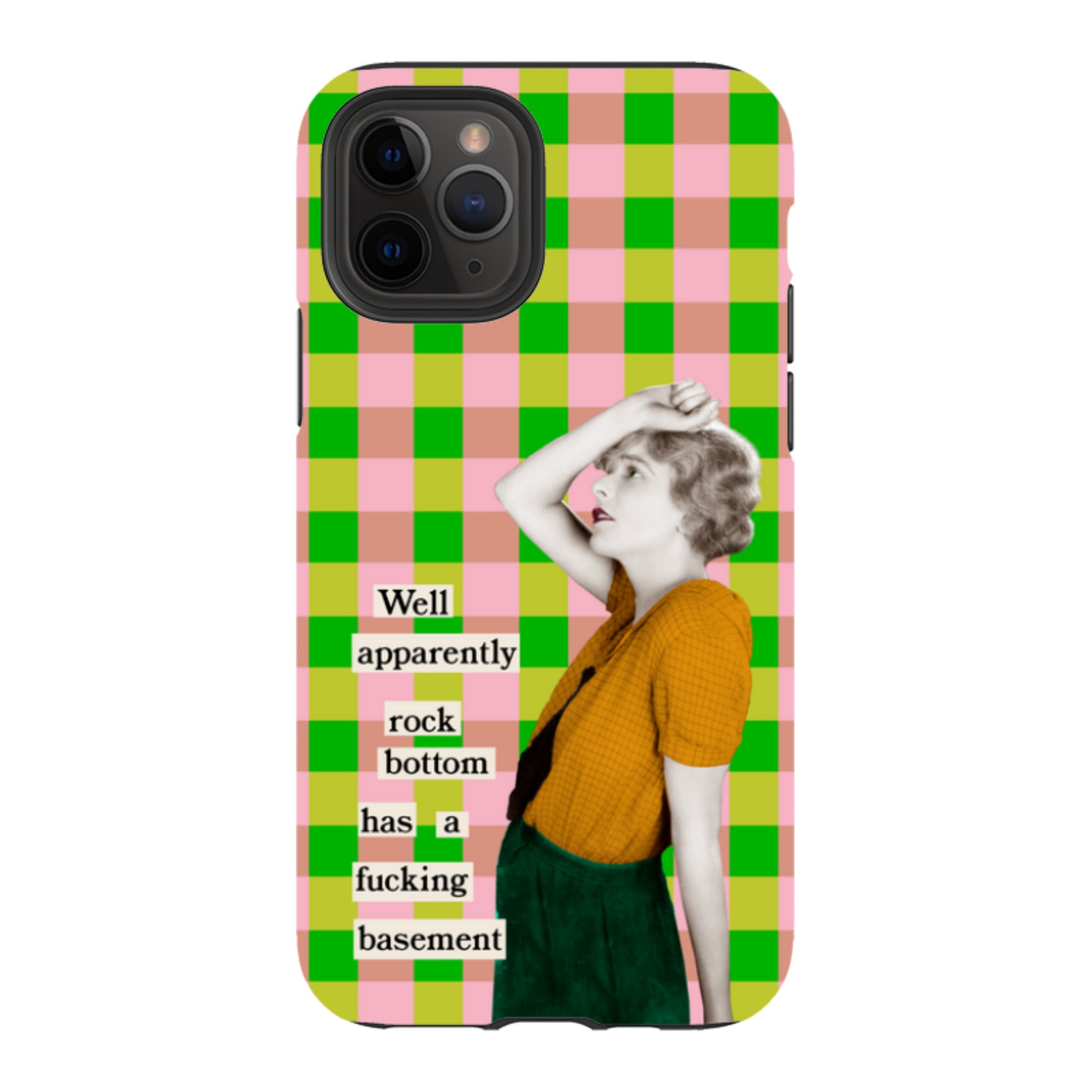 iPhone Tough Case - Rock Bottom By Clare Jordan