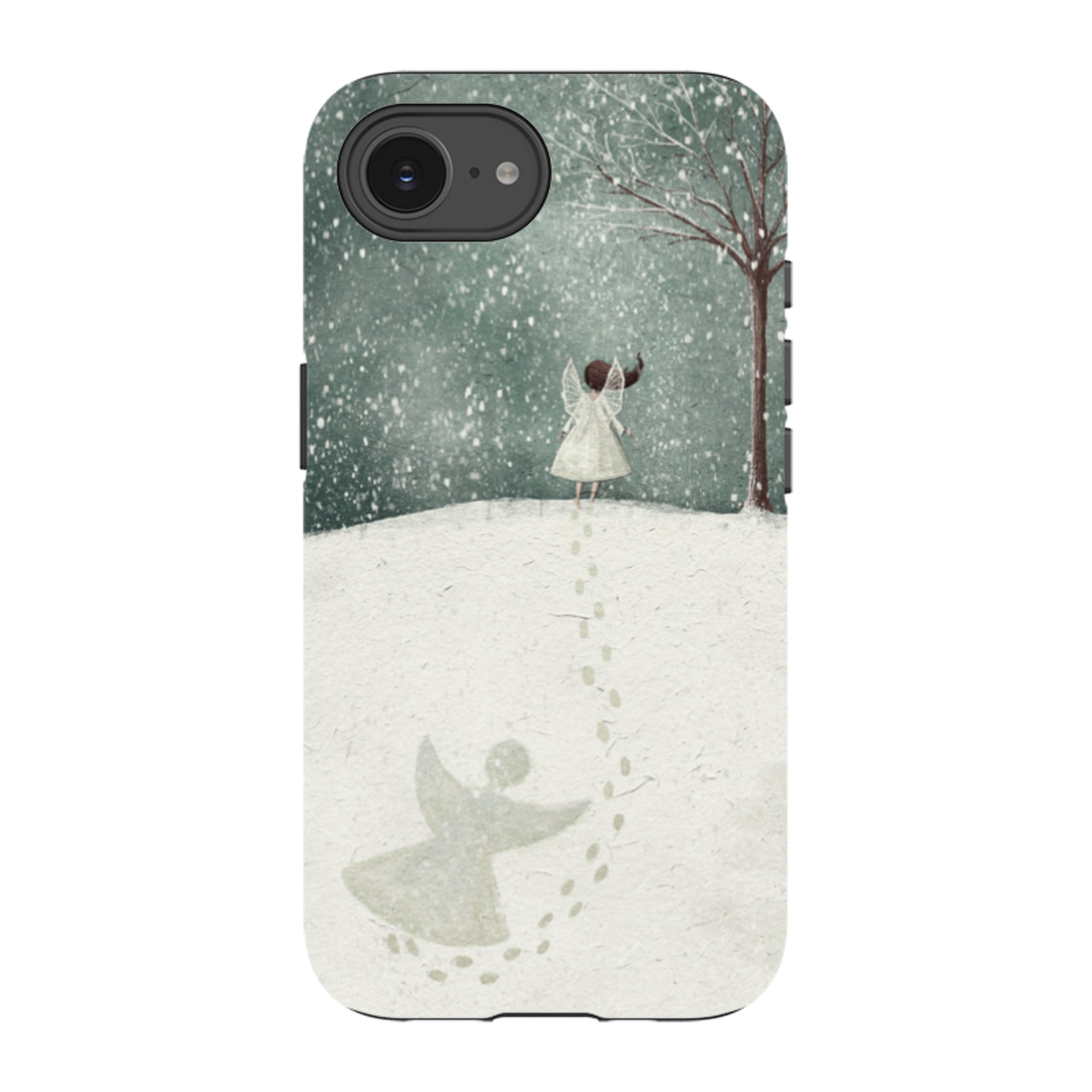 iPhone Tough Case - Snow Angel By Maja Lindberg