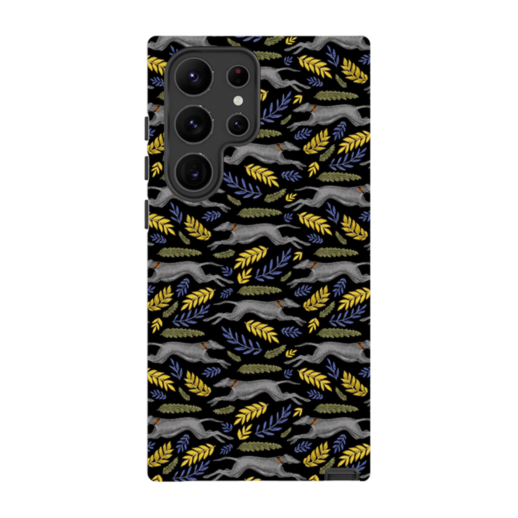 Samsung Tough Case - Greyhound Pattern By Catherine Rowe