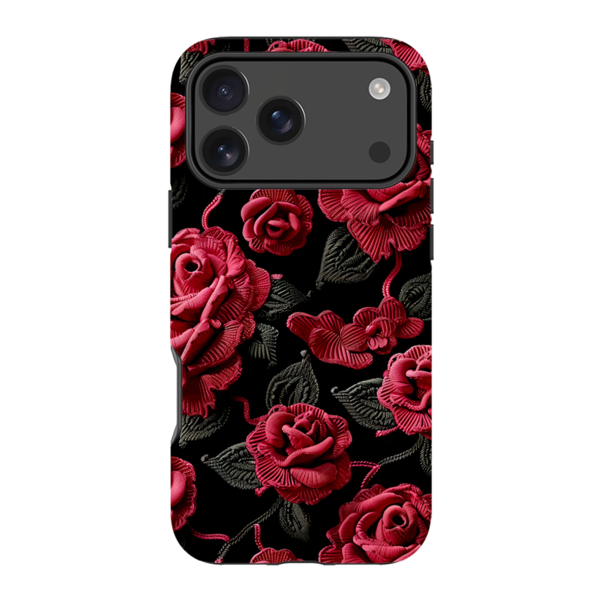 iPhone MagSafe Tough Case - Dark Roses