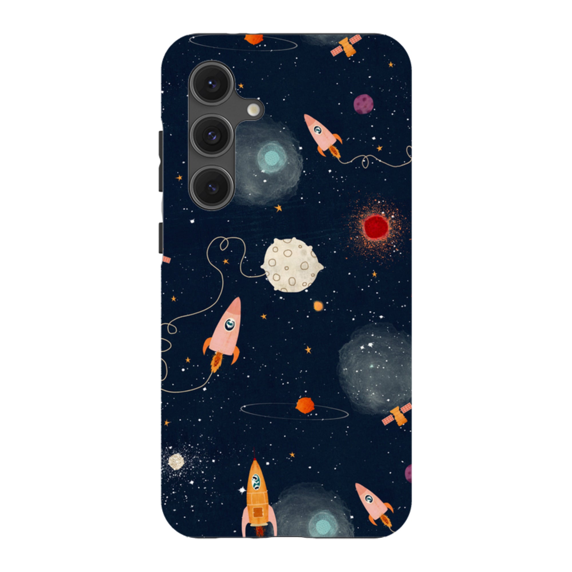 Samsung Tough Case - Rockets Midnight By Katherine Quinn