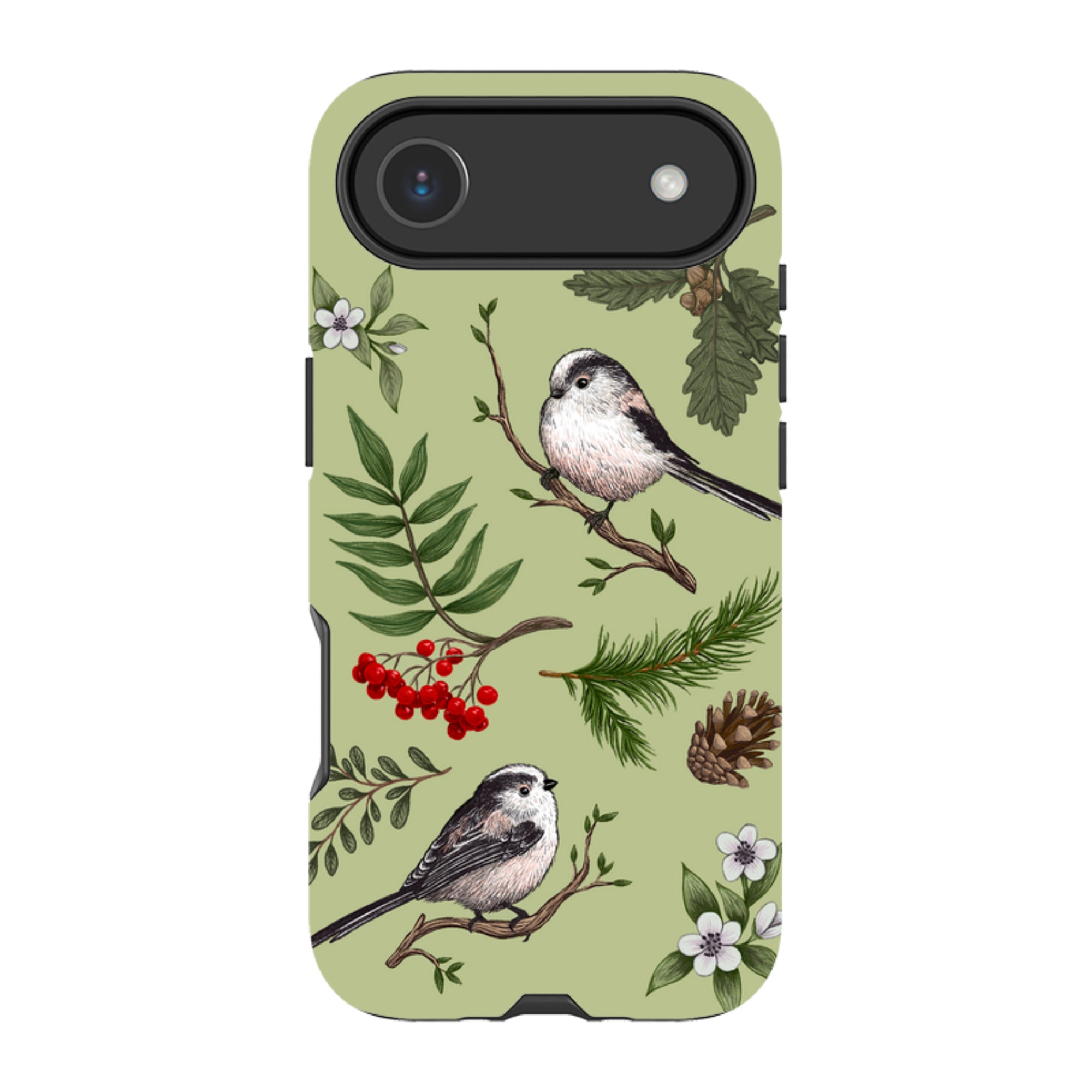 iPhone Tough Case - Longtail Tits By Anna Stead