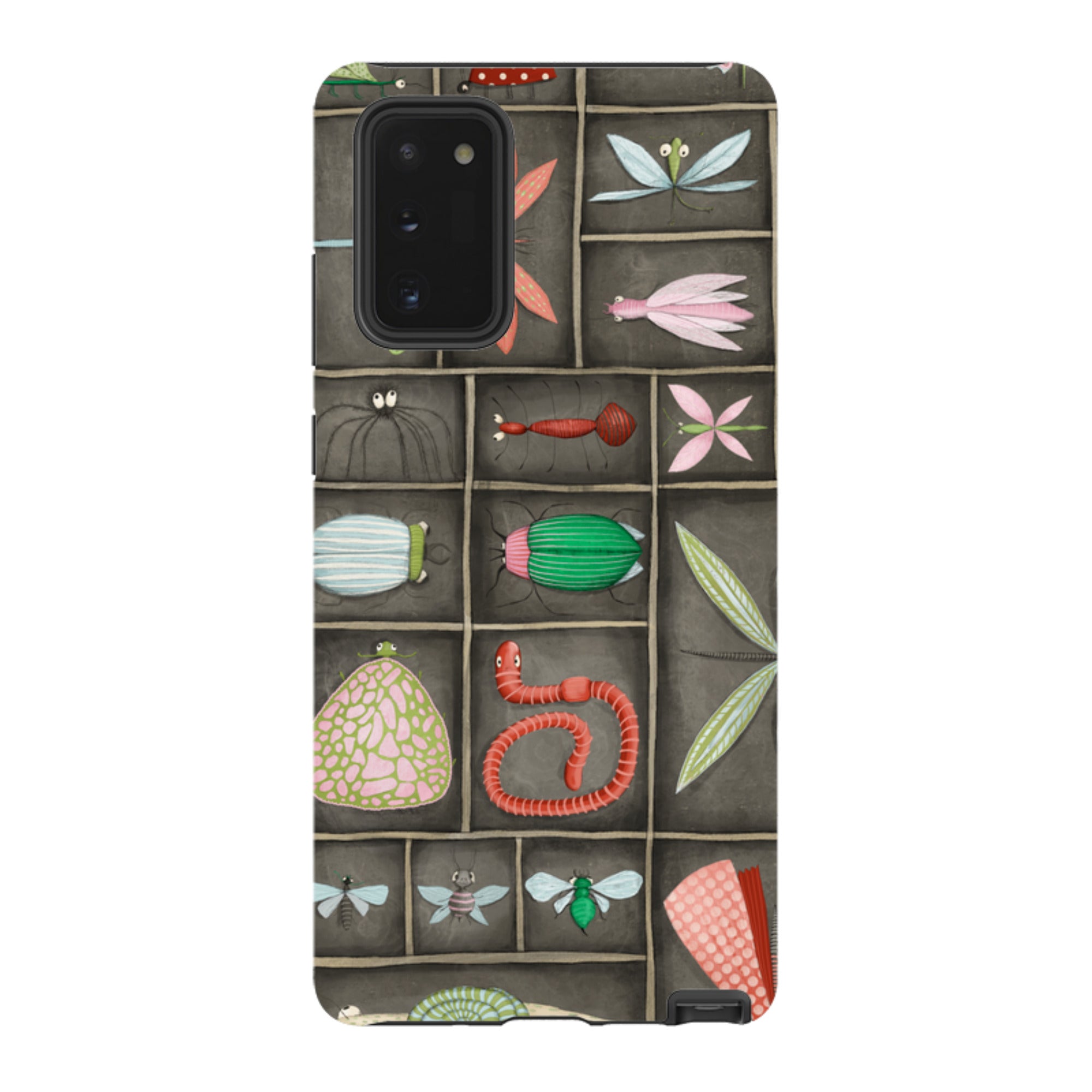 Samsung Tough Case - Cabinet Of Bugs By Maja Lindberg