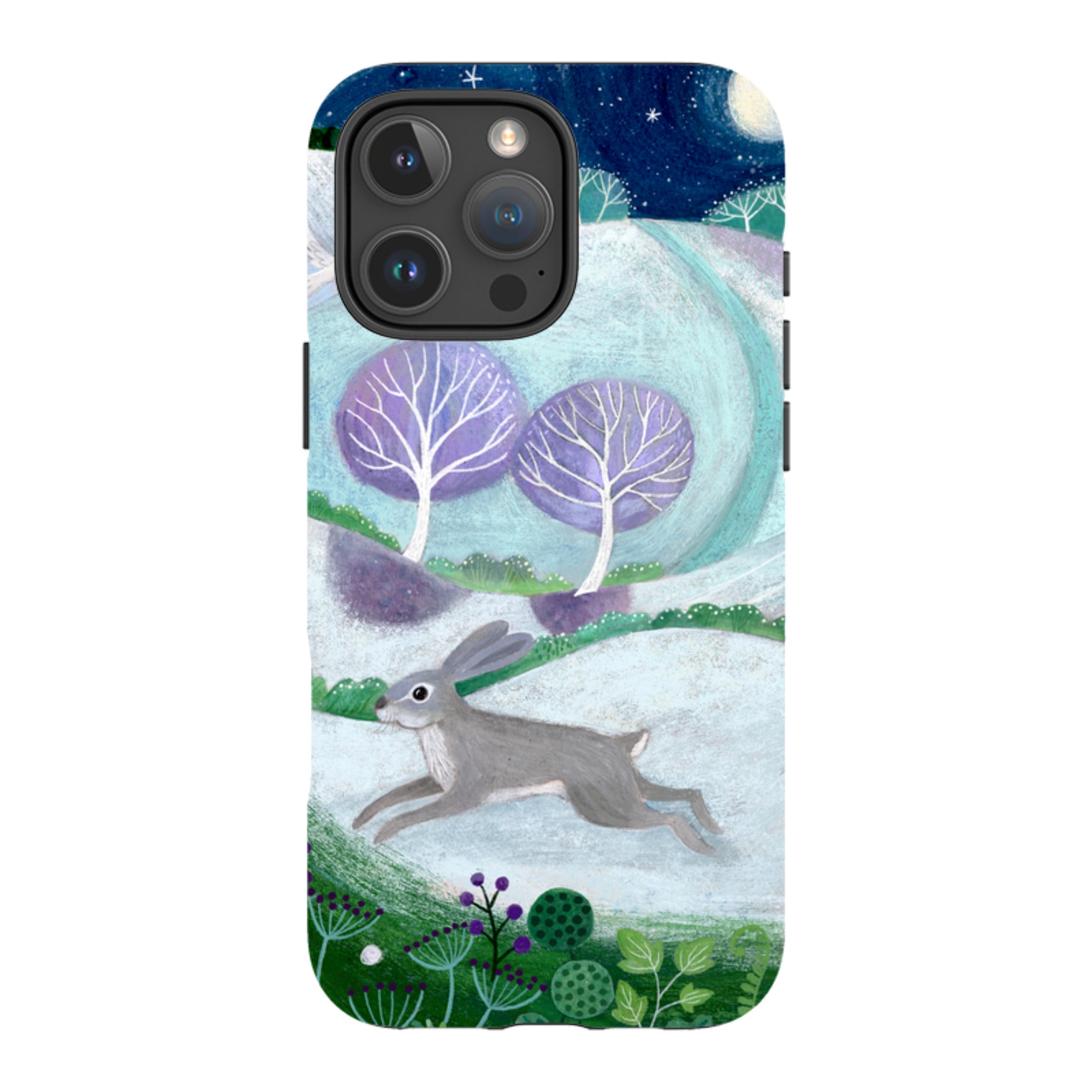 iPhone Tough Case - Winter Hare By Bex Parkin