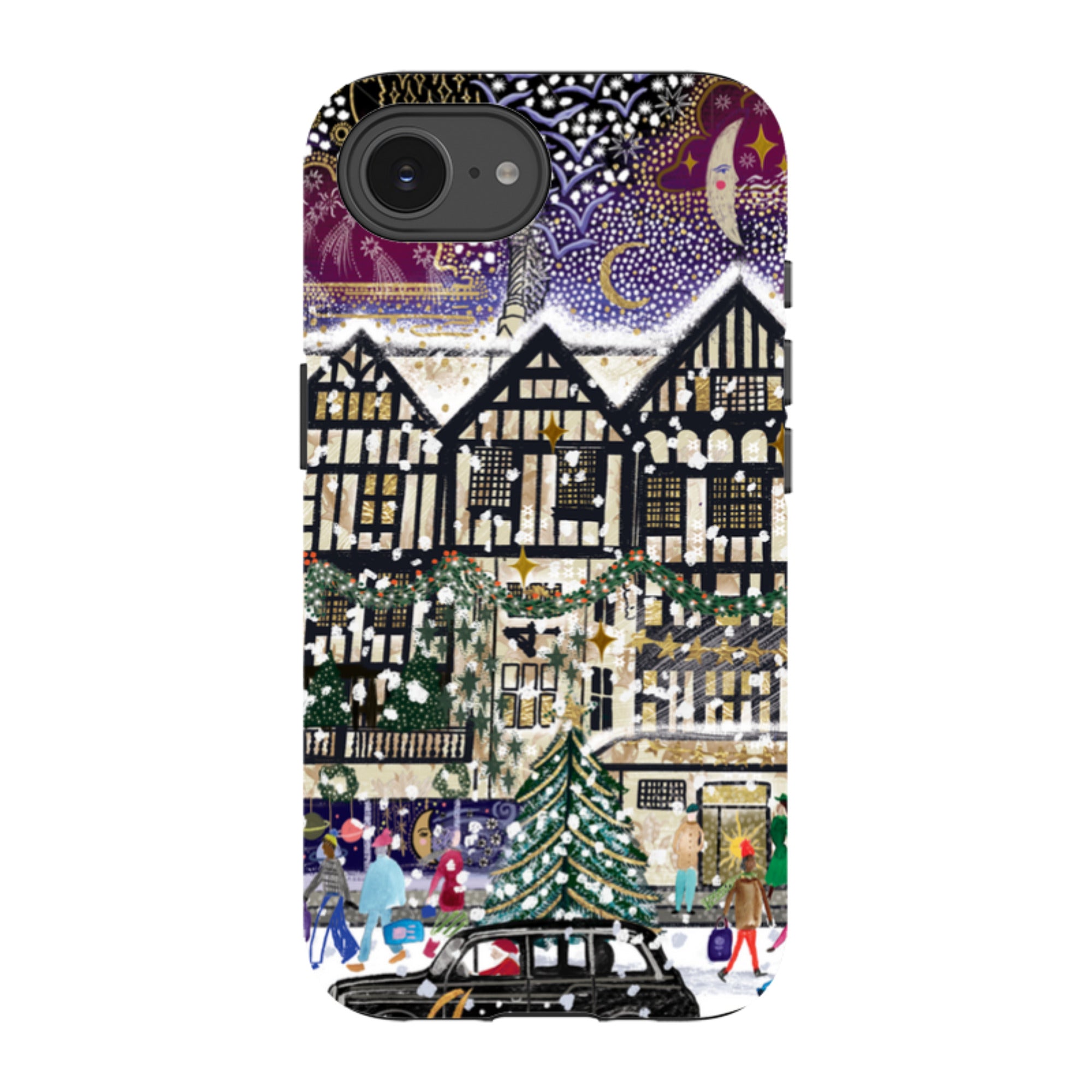 iPhone Tough Case - Christmas In London II By Emma Frances Grant