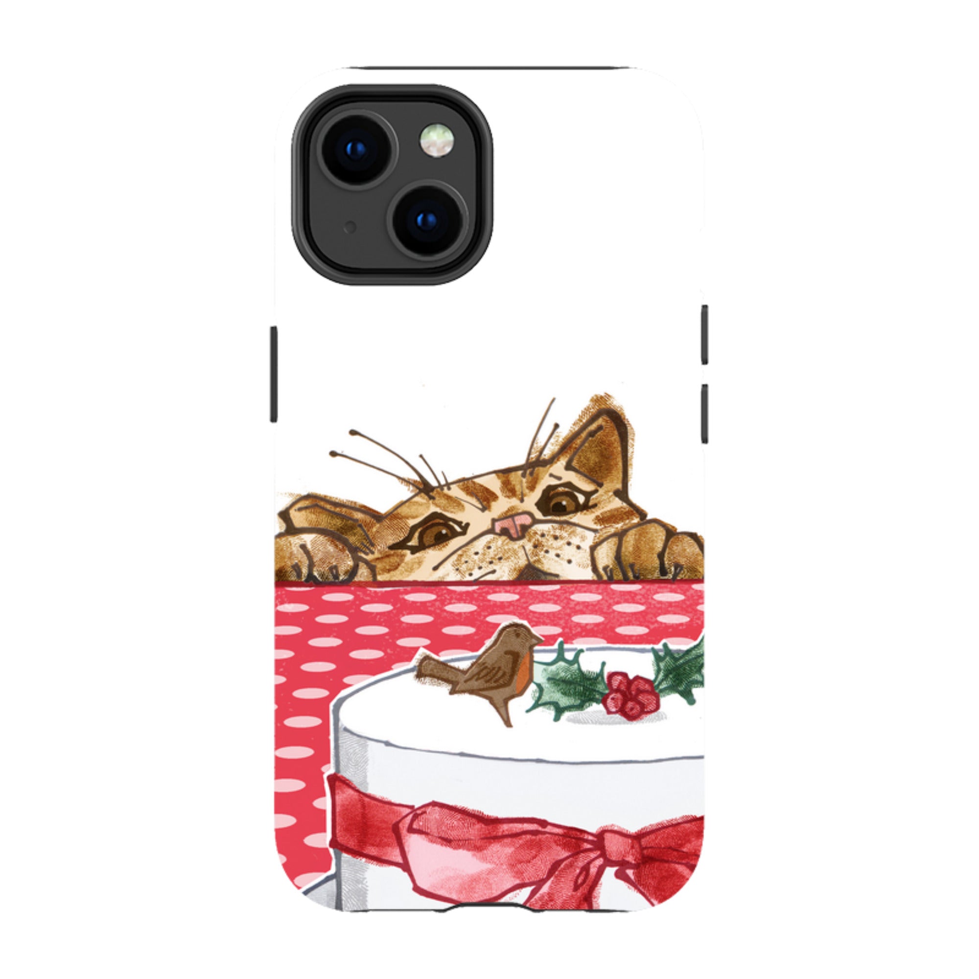 iPhone Tough Case - Cake Cat By Liane Payne