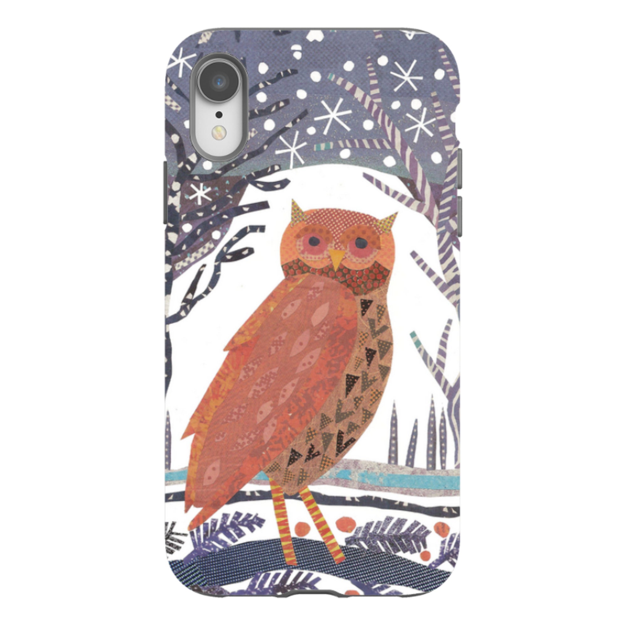 iPhone Tough Case - Winter Owl By Jane Robbins