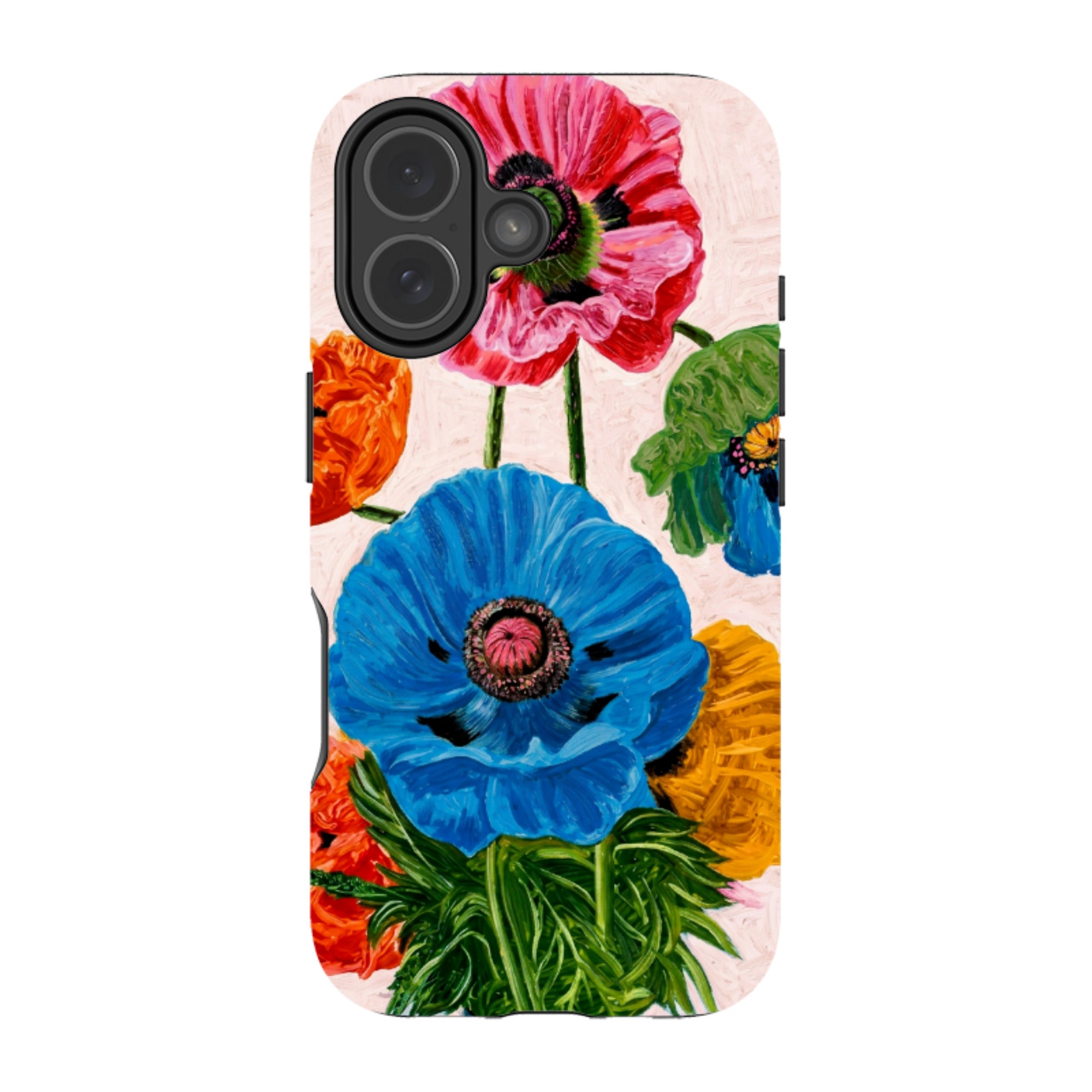 iPhone MagSafe Tough Case - Kisling Poppy Pink
