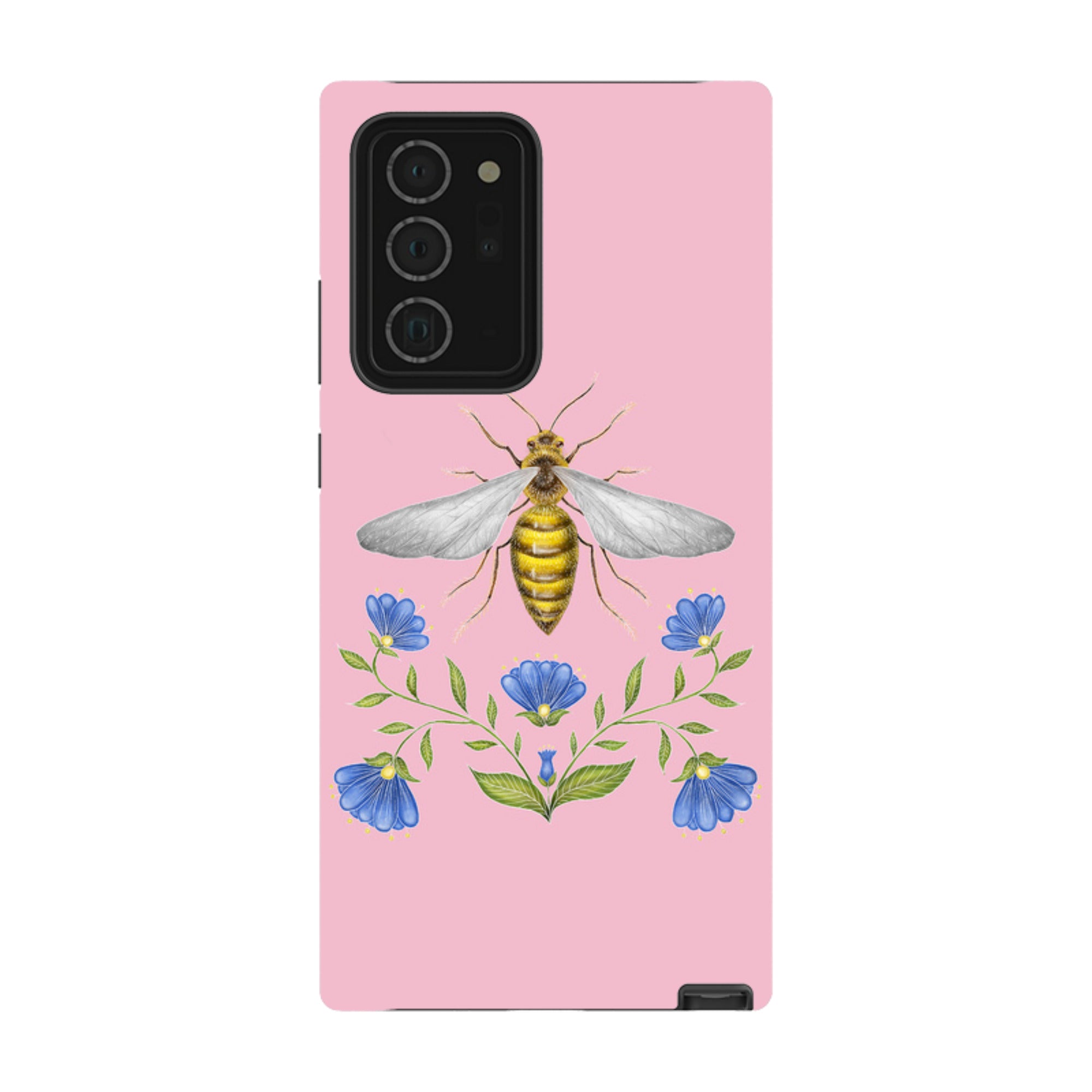 Samsung Tough Case - Wings Of Freedom Pink By Catherine Rowe