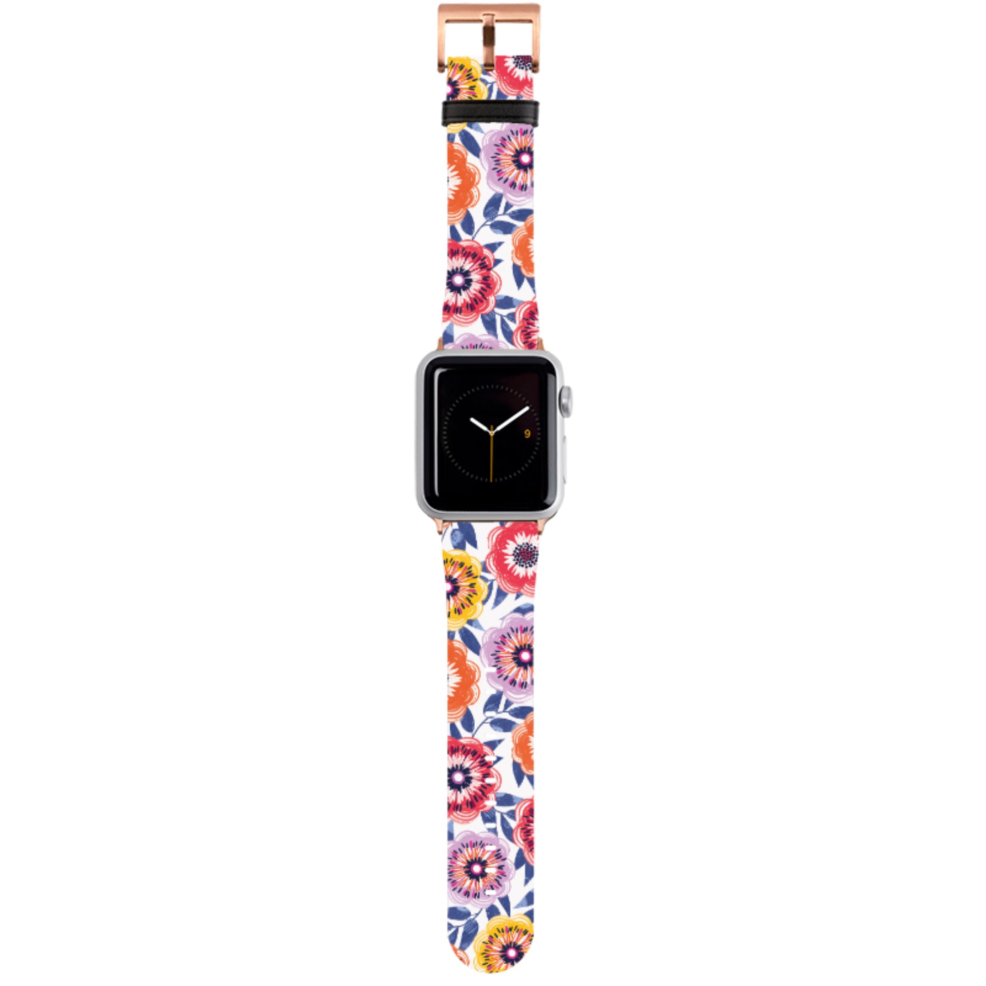 Bright Blooms III Apple Watch Strap By Ali Brookes
