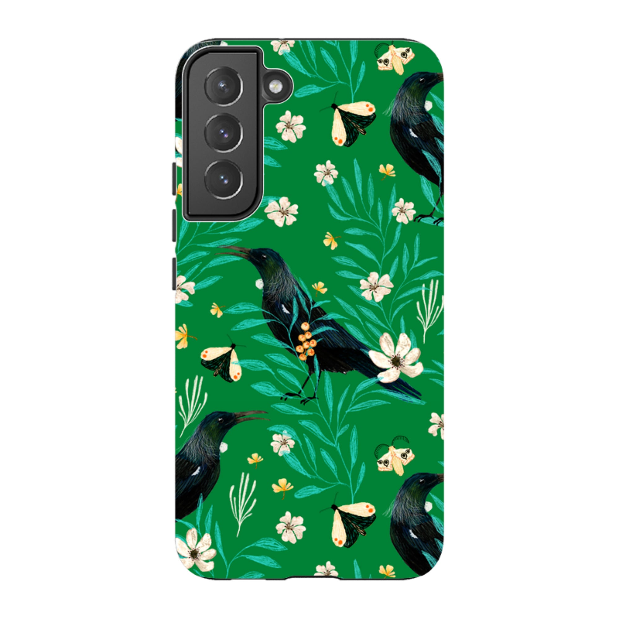Samsung Tough Case - Tui Green By Katherine Quinn