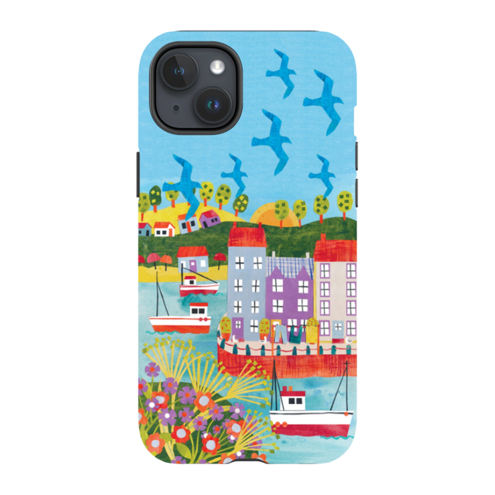 iPhone MagSafe Tough Case - Harbour Side By Tracey English
