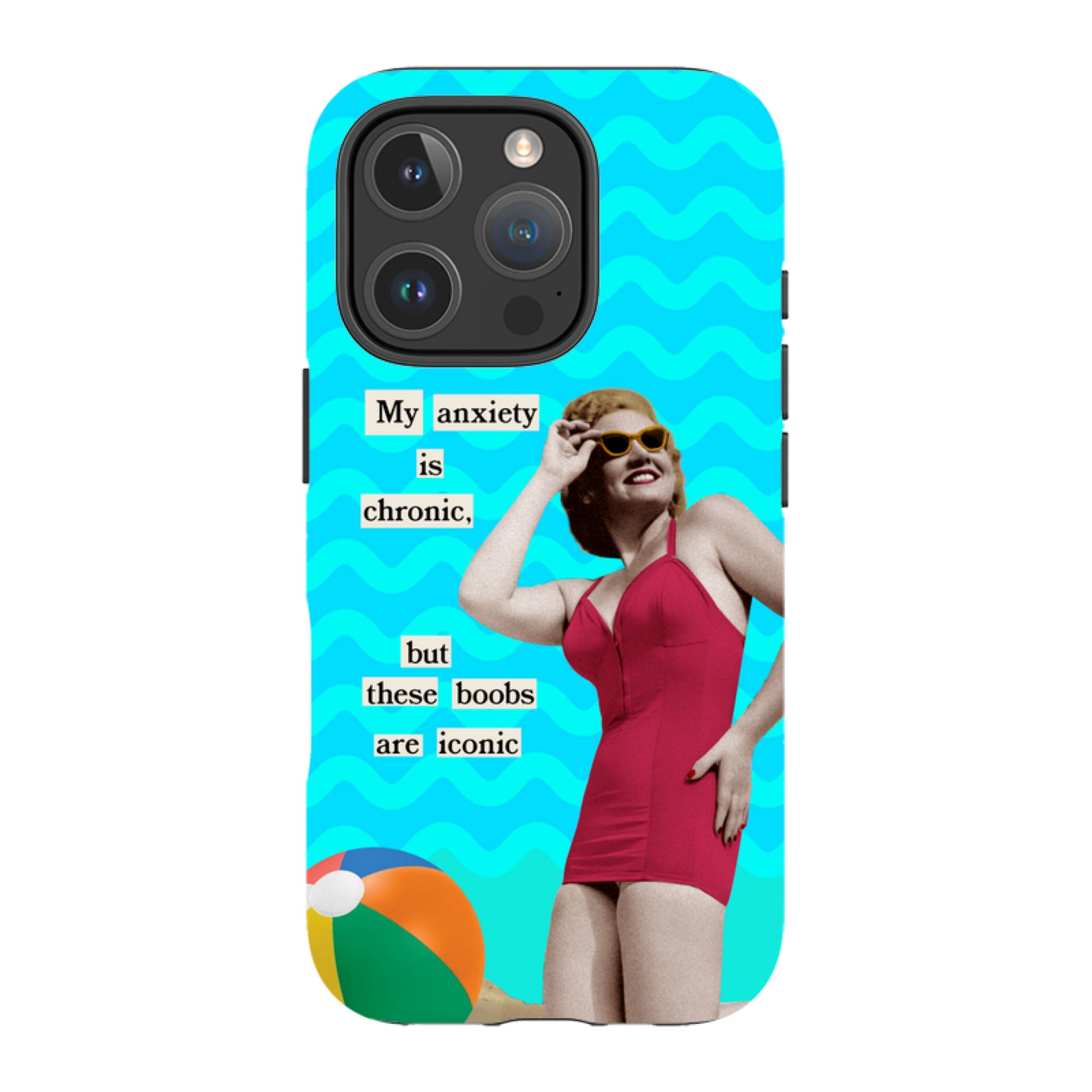 iPhone Tough Case - Boobs By Clare Jordan