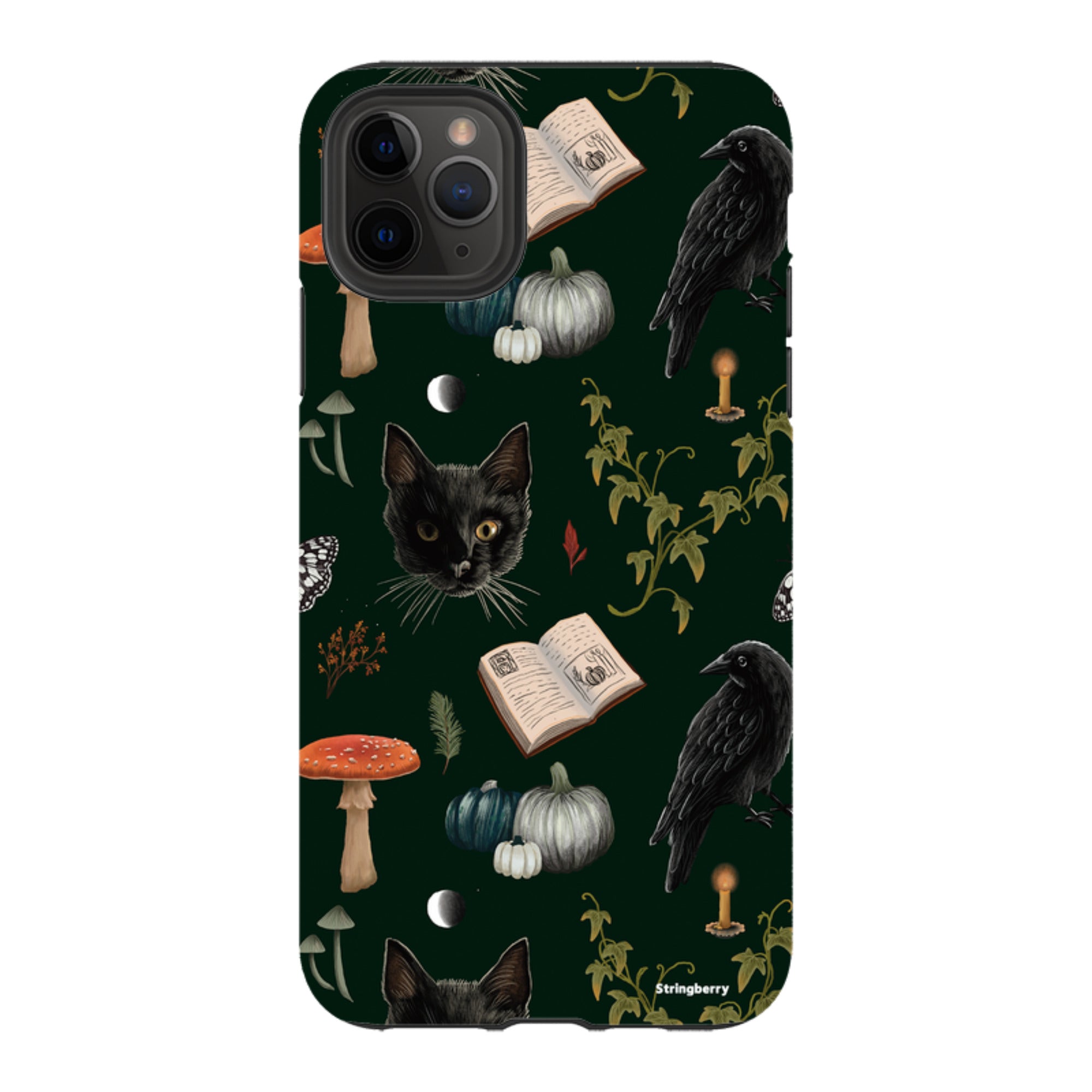 iPhone Tough Case - Halloween Pattern I By Anna Stead