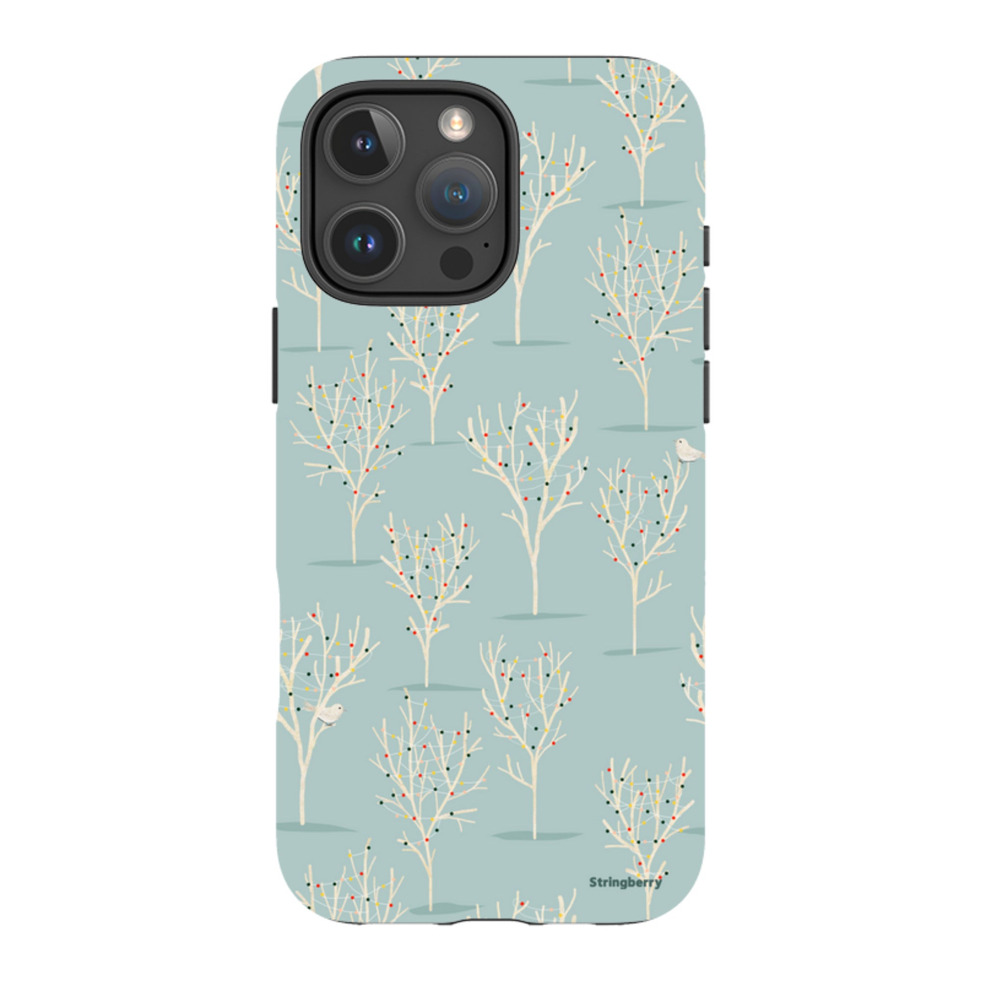 iPhone Tough Case - Winter Forest By Katherine Quinn