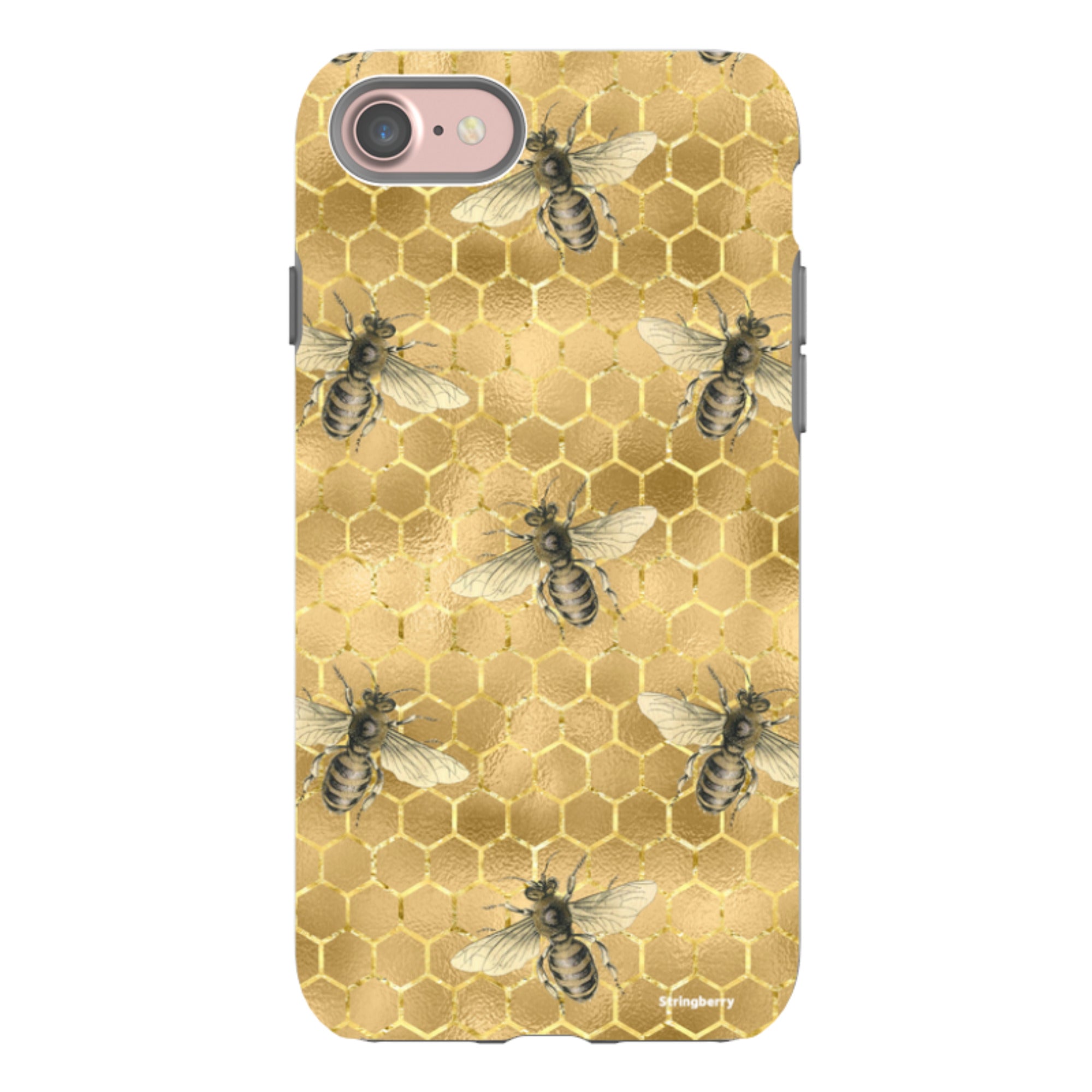 iPhone Tough Case - Golden Bees